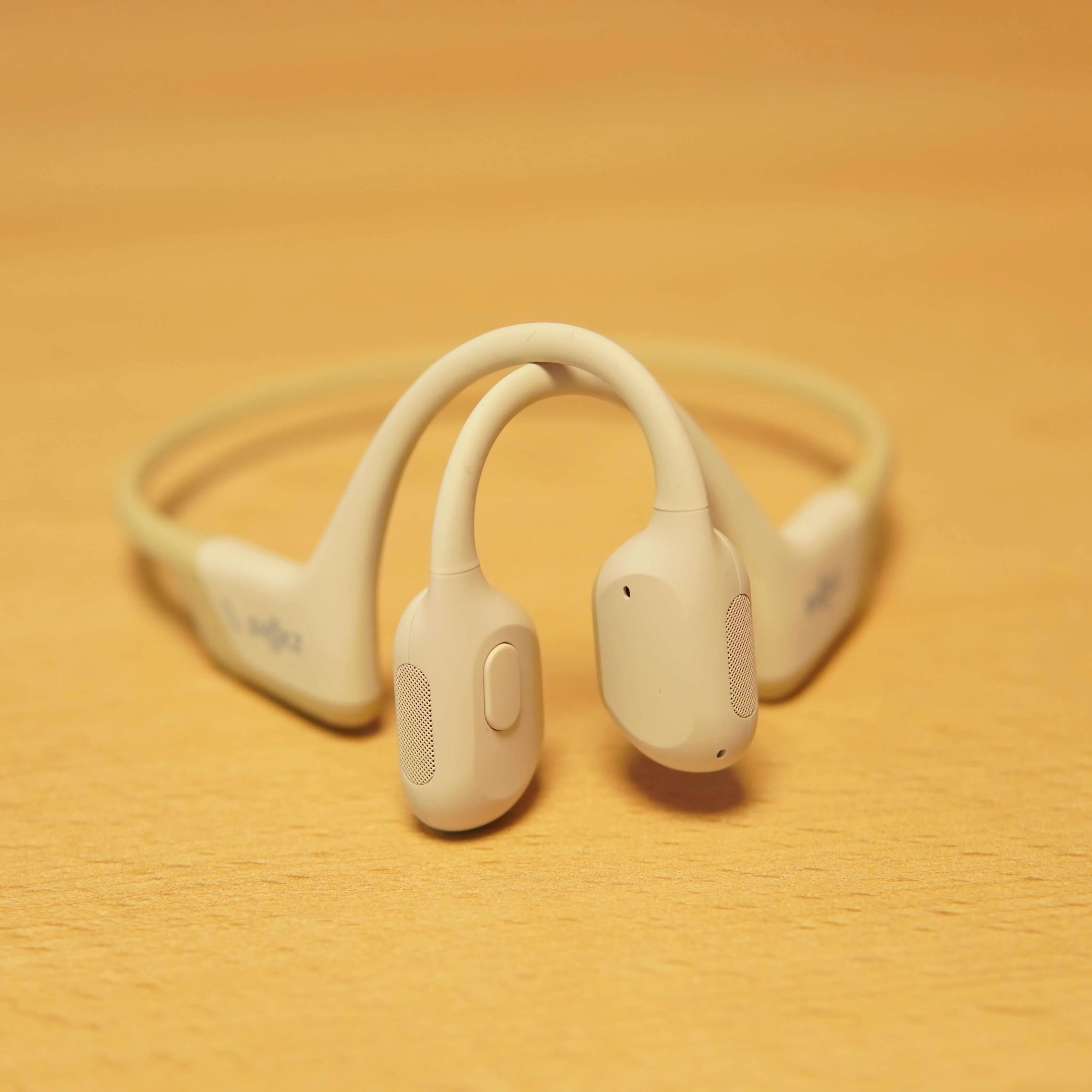 Casti Open-Ear SHOKZ OpenRun Pro, Bone Conduction, Sport, Bluetooth, Rezistente la Apa, Control Tactil, Bej - imagine 7