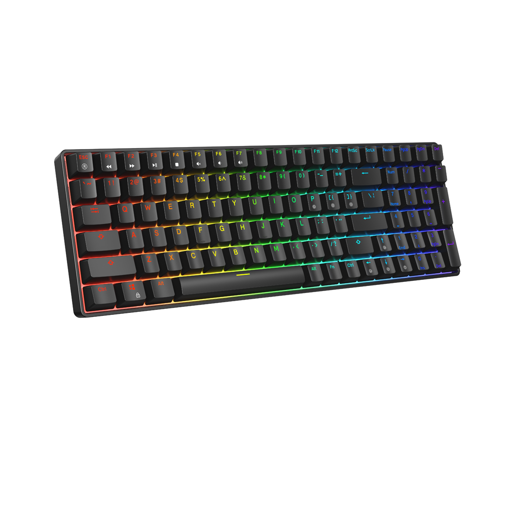 Tastatura gaming mecanica Myria MG7545, USB, RGB, Negru - imagine 2