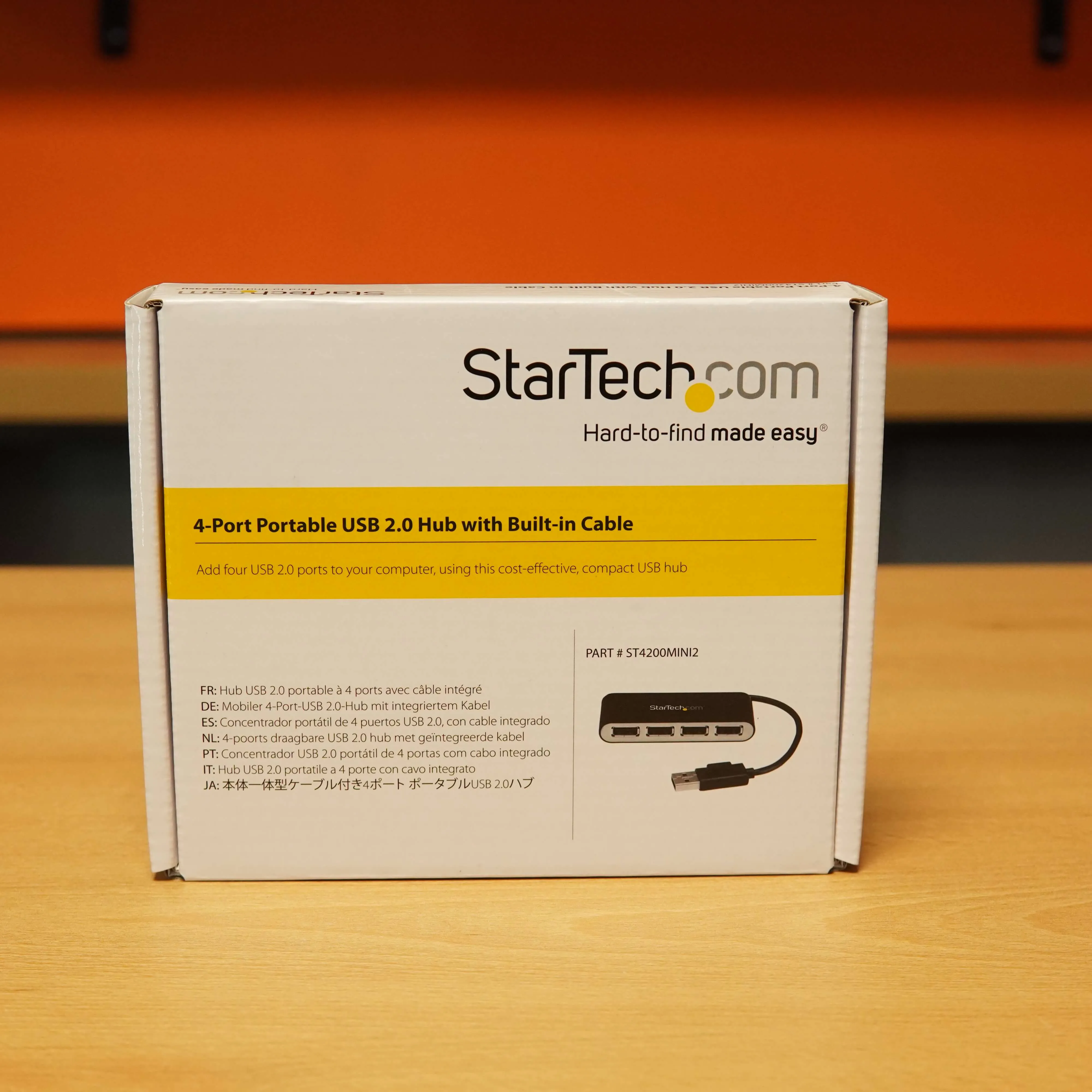 StarTech 4-Port Portable USB 2.0, Negru, PRODUS NOU - imagine 2
