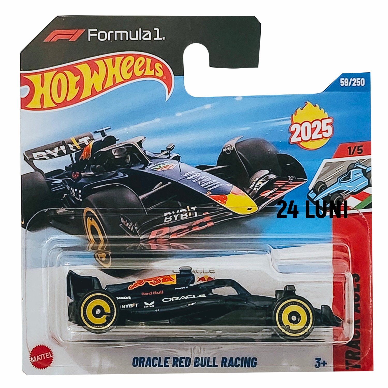 Masitnuta Hot Wheels 59/250 - Track Aces 1/5 Oracle Red Bull Racing (Produs NOU!)