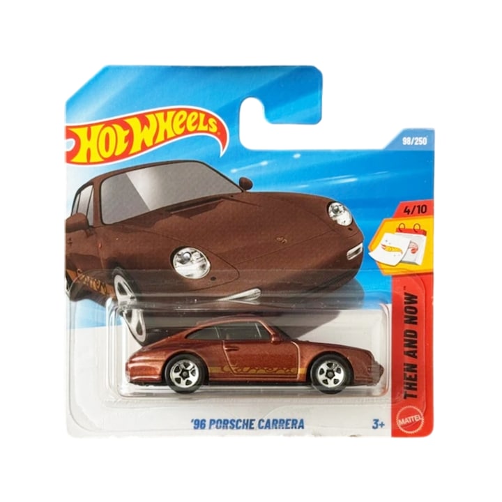Masinuta Hot Wheels 174/250 - WH The 90s 1/10 96 Porsche Carrera (Produs NOU!) - imagine 2