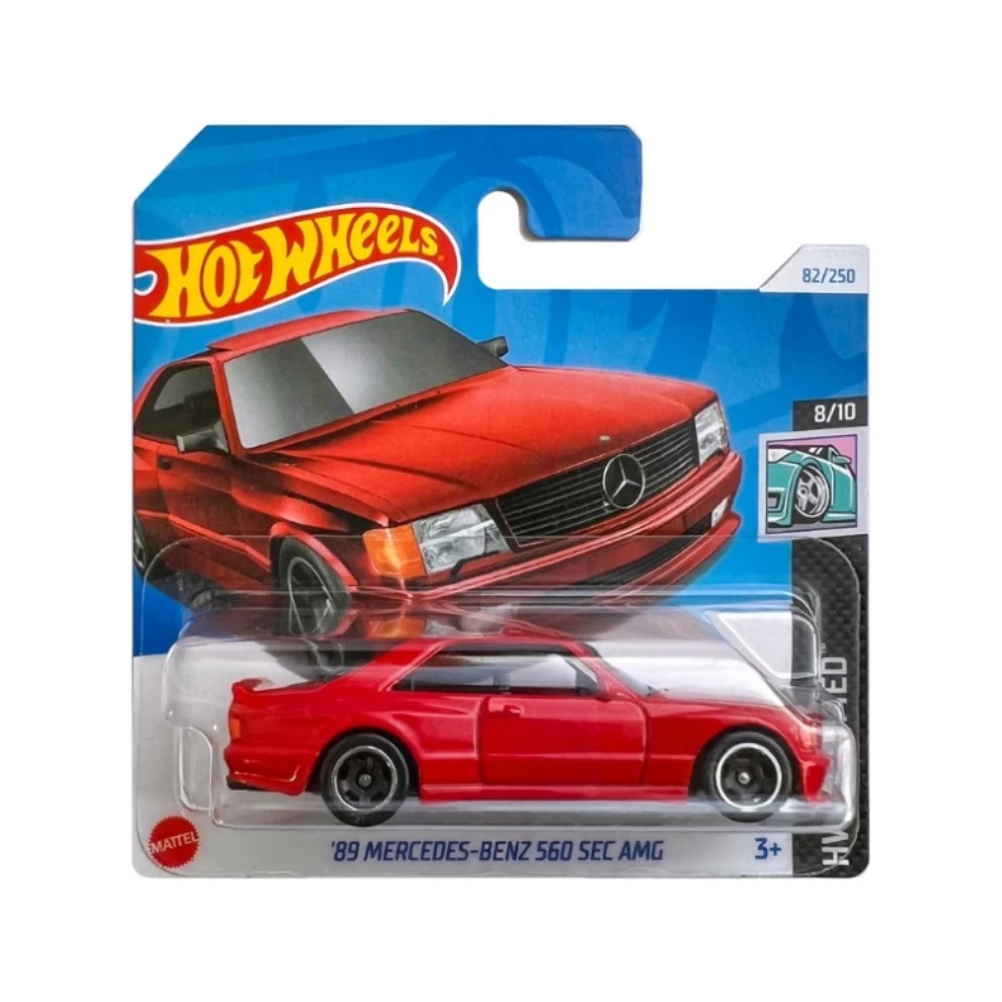 Msainuta Hot Wheels 186/250 - Wild Widebody 2/5 89 Mercedes-Benz 560 SEC AMG (Produs NOU!) - imagine 2