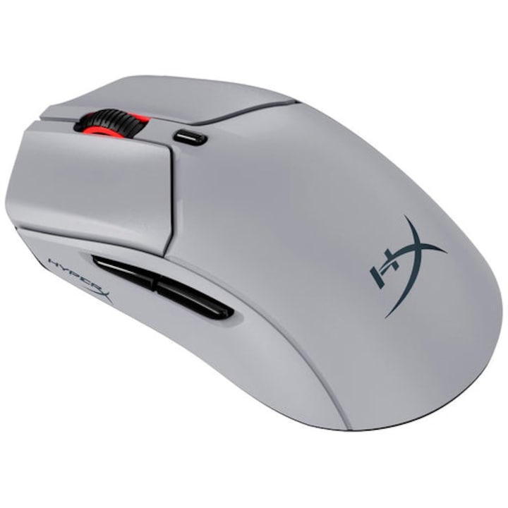 Mouse gaming wireless HyperX Pulsefire Haste 2 Pro 4K, Ultrausor 61g, Senzor HyperX 26K, Autonomie 90h, Conectivitate Bluetooth si 2.4GHz, Alb - imagine 2