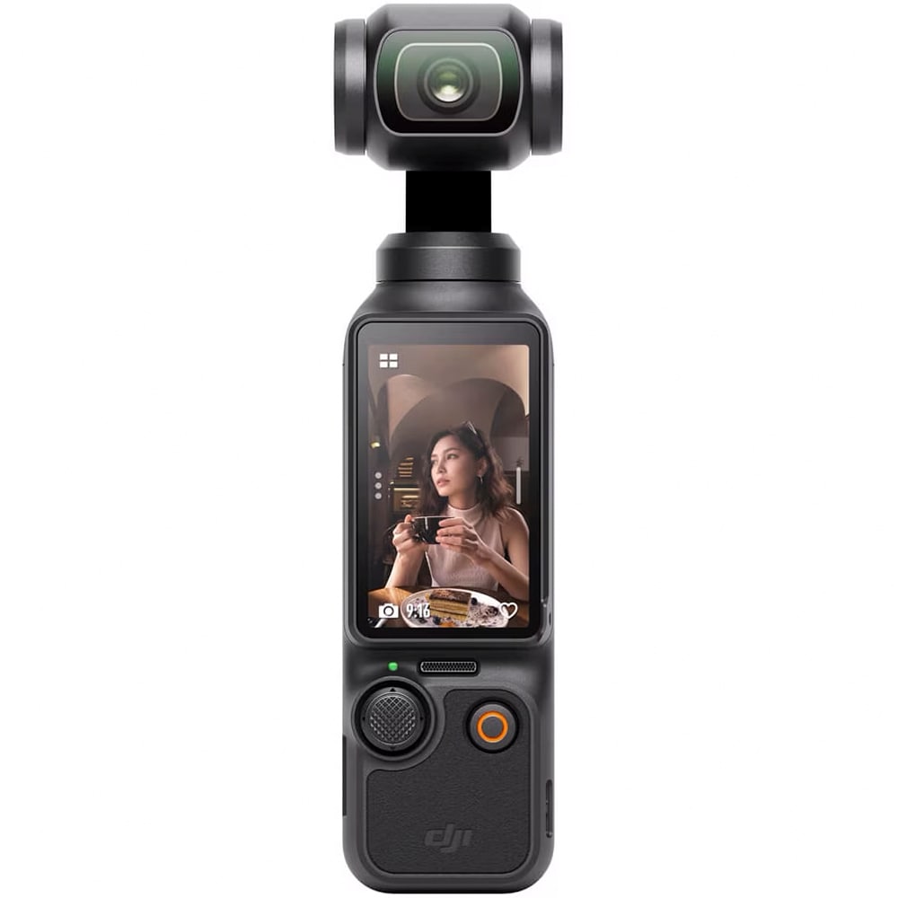 DJI Osmo Pocket 3 Creator  Combo, Stabilizare pe 3 axe, Video 4K 120fps,  Kit vlogging cu microfon DJI Mic 2 si maner  cu baterie, Negru - imagine 3