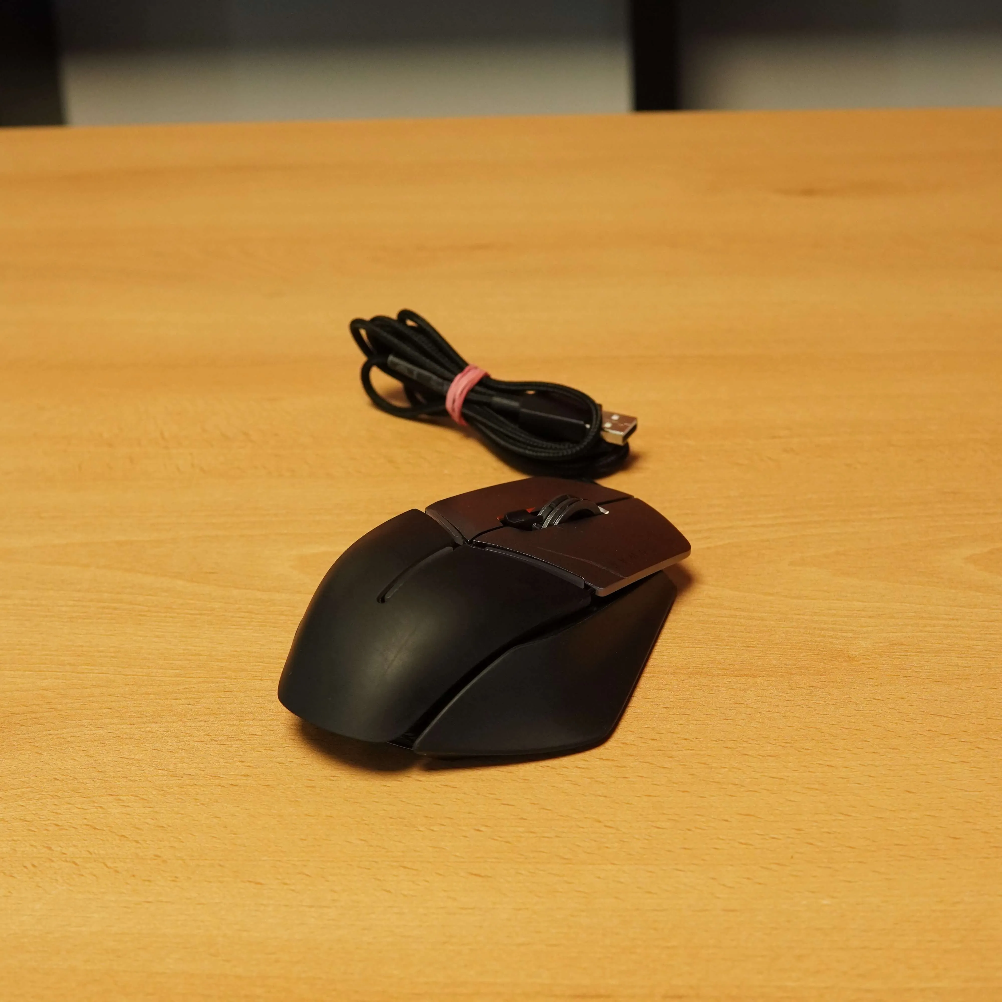 Mouse Gaming Cu Fir Dell Alienware Elite AW958, 12000 dpi, 13 butoane, Senzor Pixart PMW 3360, Alb/Negru - imagine 3