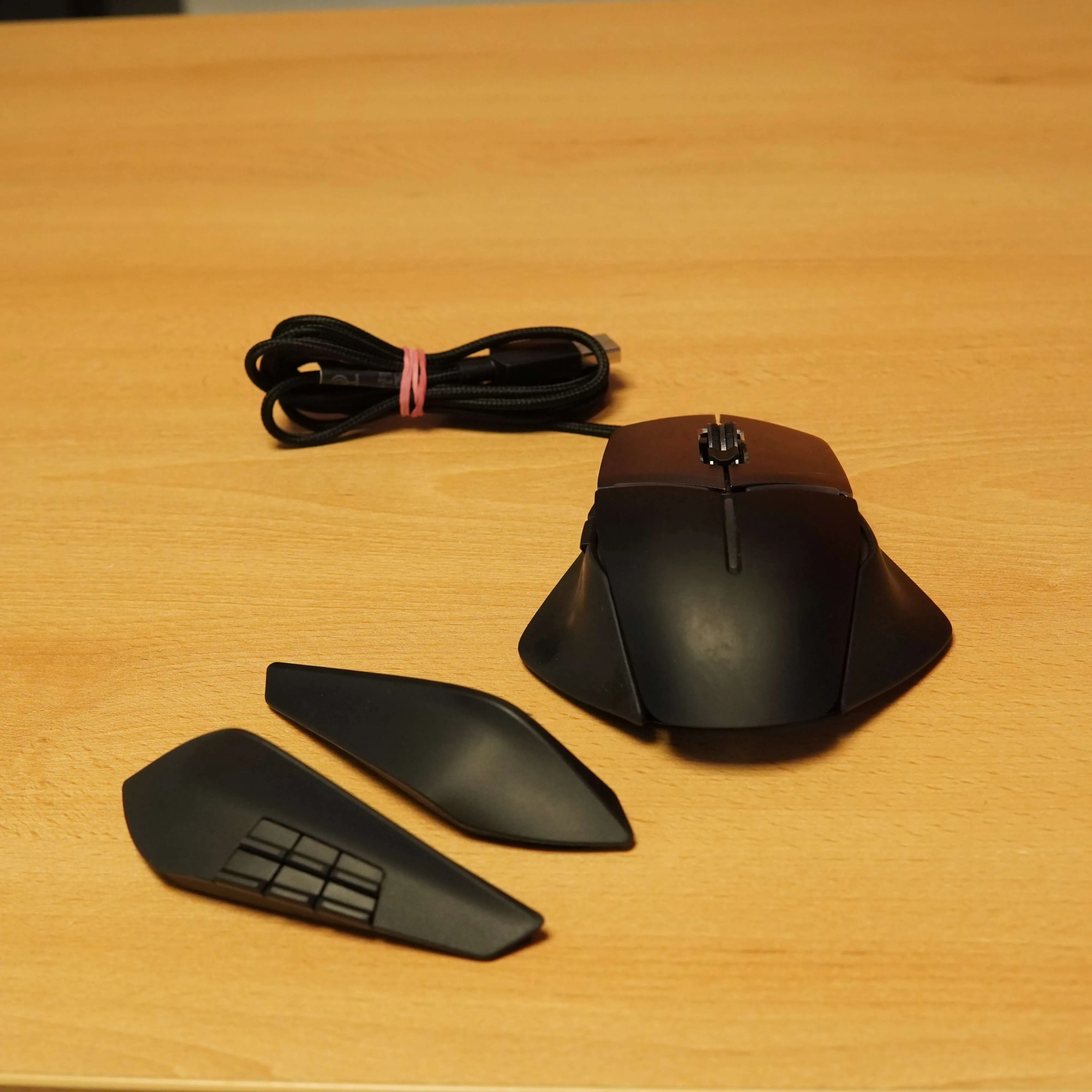 Mouse Gaming Cu Fir Dell Alienware Elite AW958, 12000 dpi, 13 butoane, Senzor Pixart PMW 3360, Alb/Negru - imagine 2