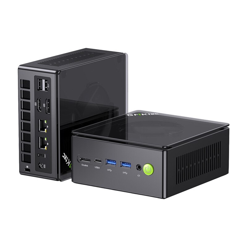 Mini PC GMKTek NucBox K8, AMD Ryzen 7 8845HS, 32 Gb RAM DDR5, SSD 512 Gb (Produs NOU!) - Garantie 24 LUNI - imagine 2