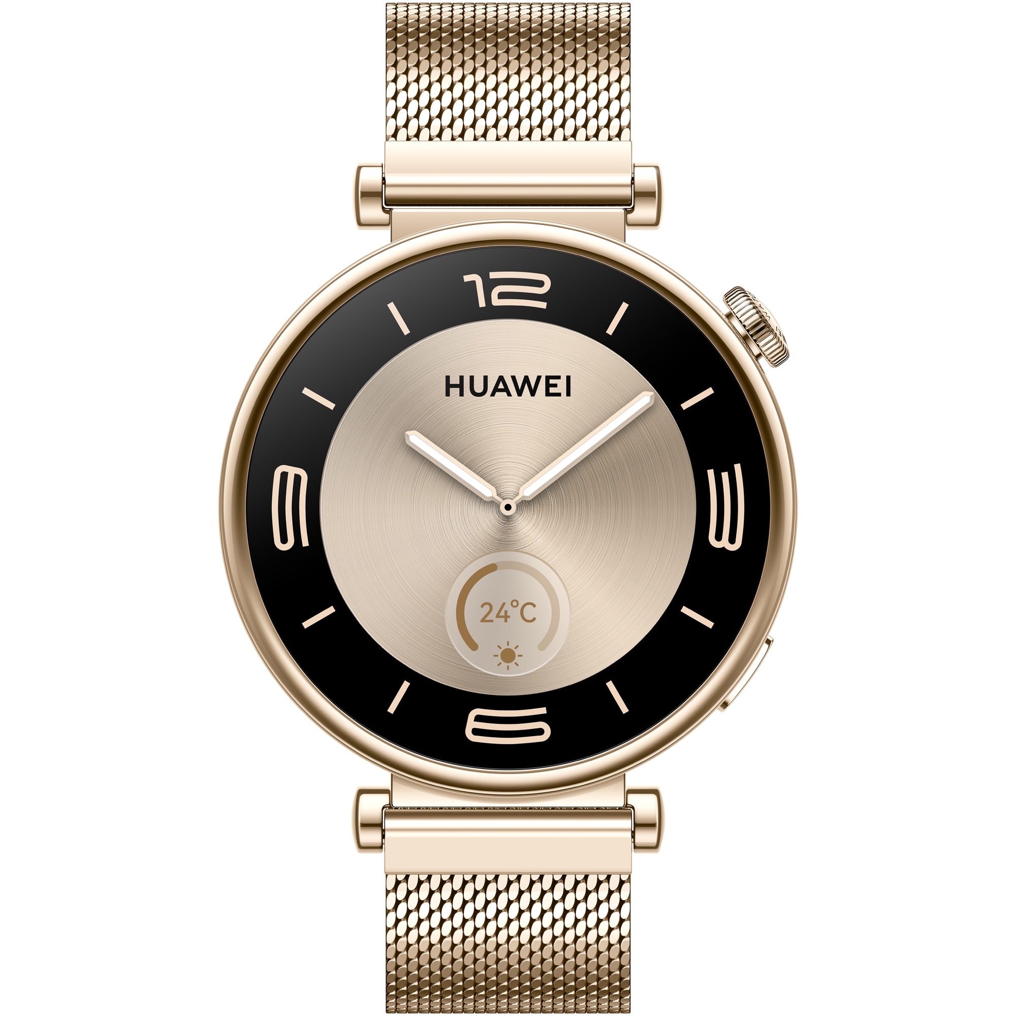 Smartwatch Huawei Watch GT 4 ARA-B19 41 mm, Light Gold, Gold Milanese Strap