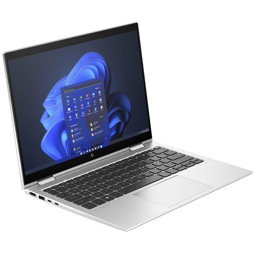 Laptop 2 in 1 HP Elite x360 830 G10, Display Tactil 13.3 Inch WUXGA, Intel Core i7 1365U, 16 Gb RAM DDR5, 500 Gb SSD, Intel Iris Xe Graphics, USB-C, Pike Silver - imagine 3
