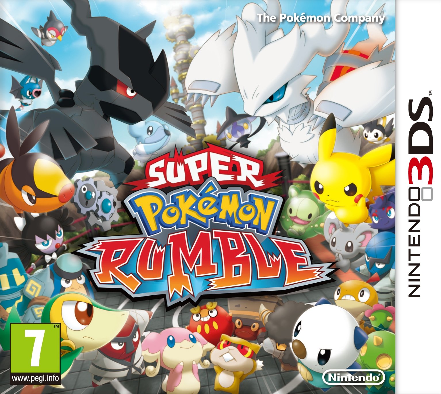 Super Pokemon Rumble -  Joc Nintendo 3DS (FARA CARCASA) - imagine 2