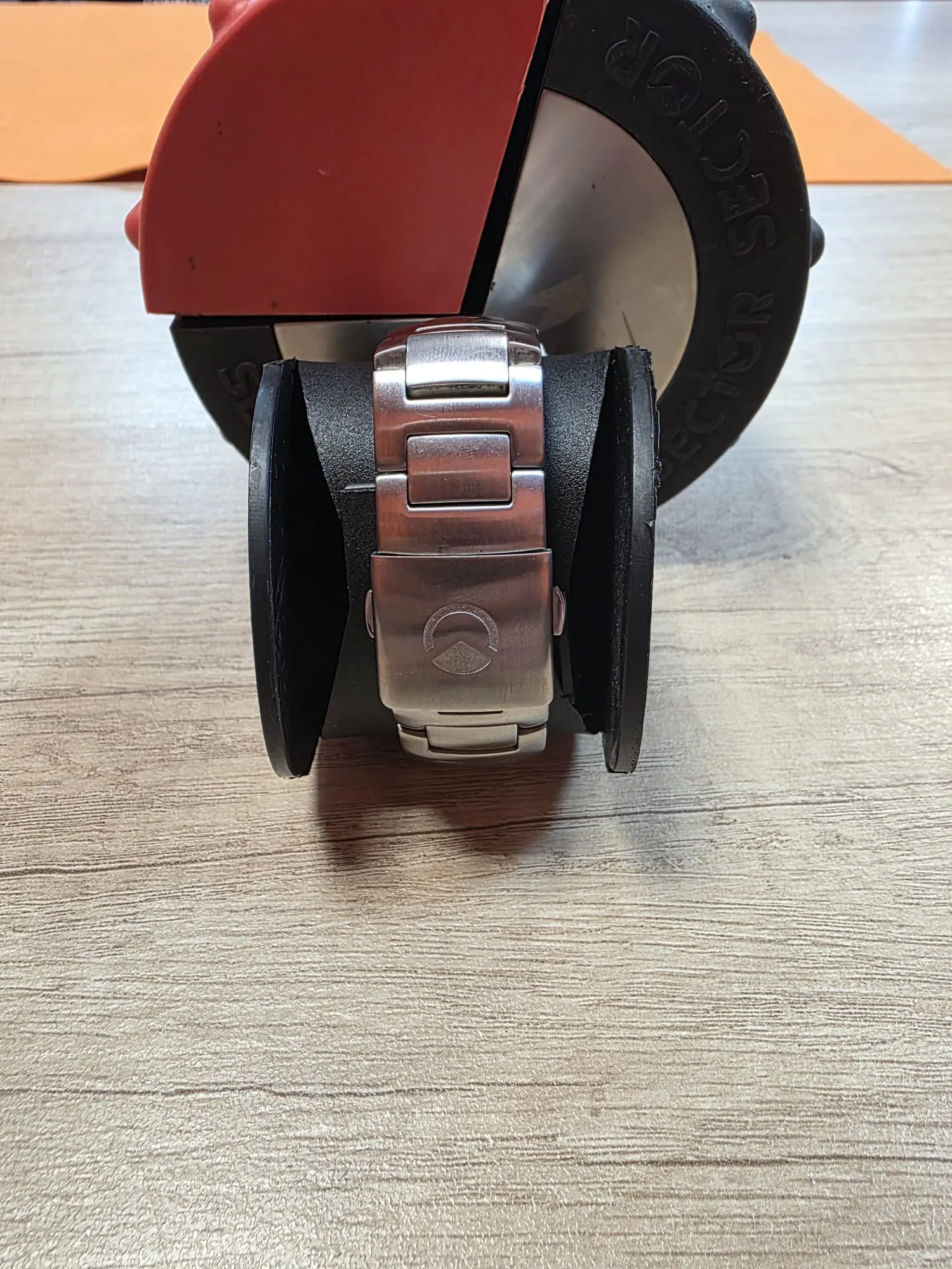 Ceas barbatesc Sector 760, 2653760035M, 35 mm, quartz, carcasa otel inoxidabil, cadran albastru, geam cristal safir, bratara metalica, rezistenta la apa 5 ATM - imagine 3