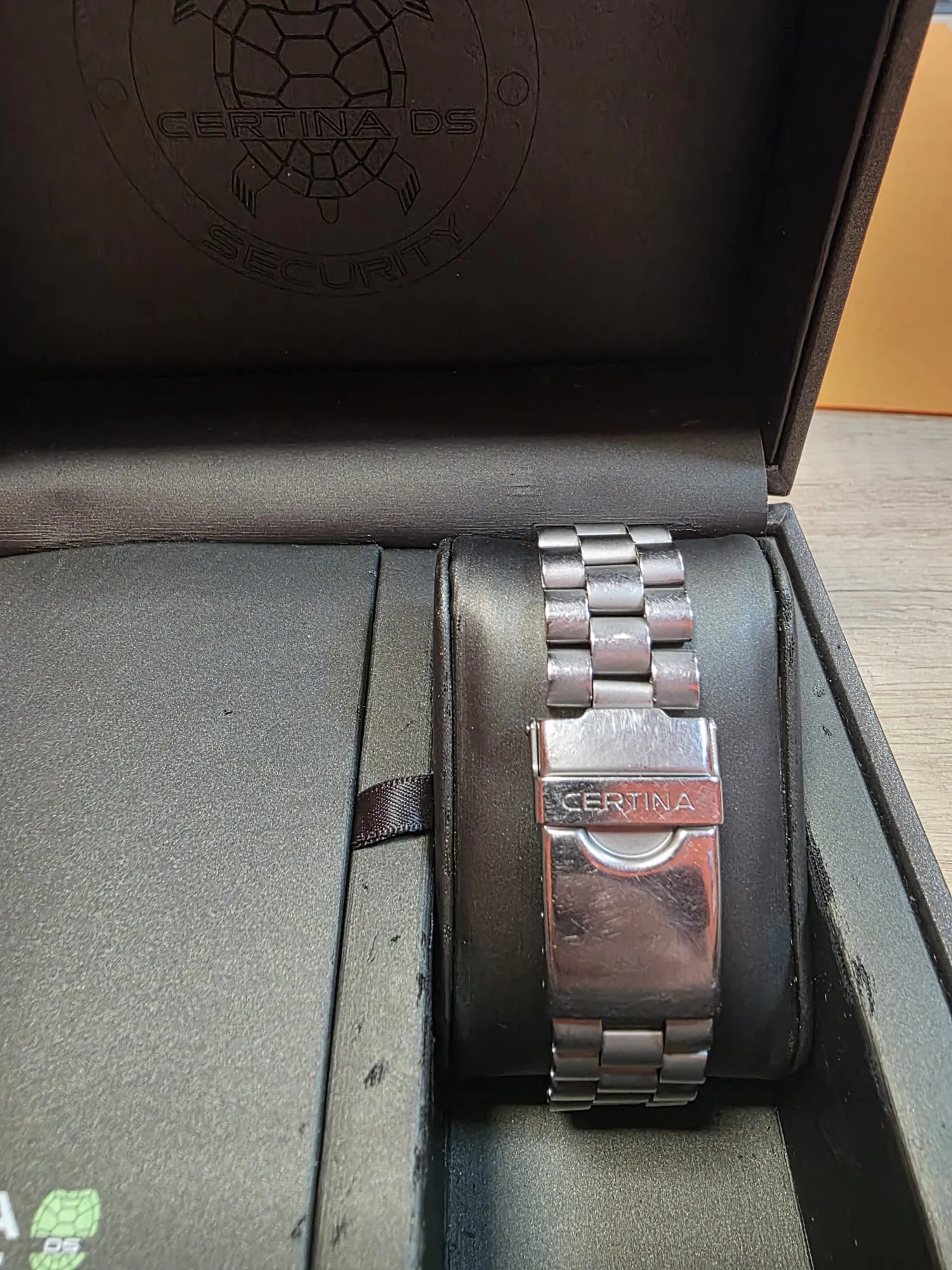 Ceas Certina DS Vintage 115.7021/7121.42, quartz, carcasa otel 38mm, geam safir, Argintiu - imagine 3