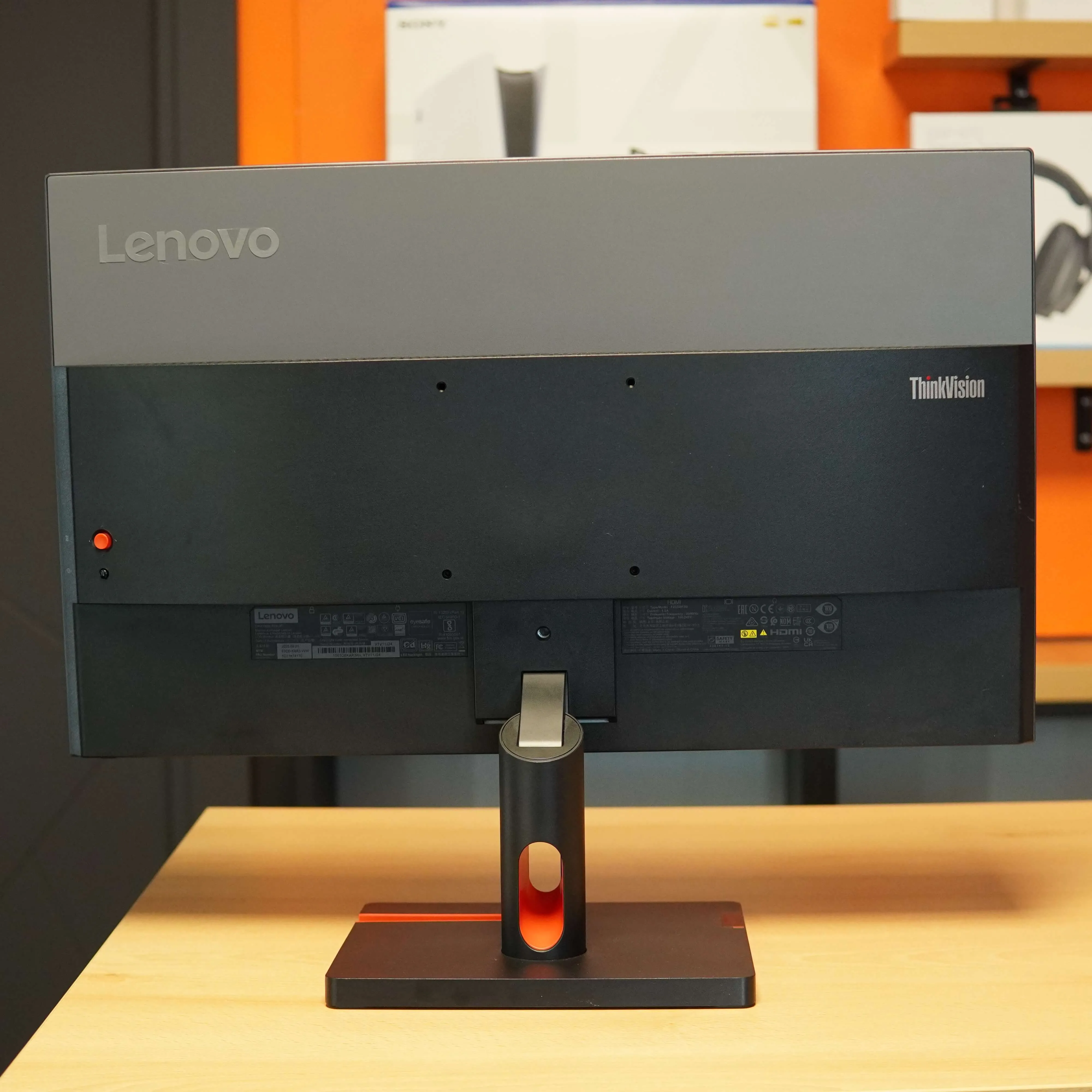 Monitor Lenovo ThinkVision S24i-30, 23.8'' (61cm), Full HD (1920 x 1080), VGA, HDMI, Negru - imagine 4