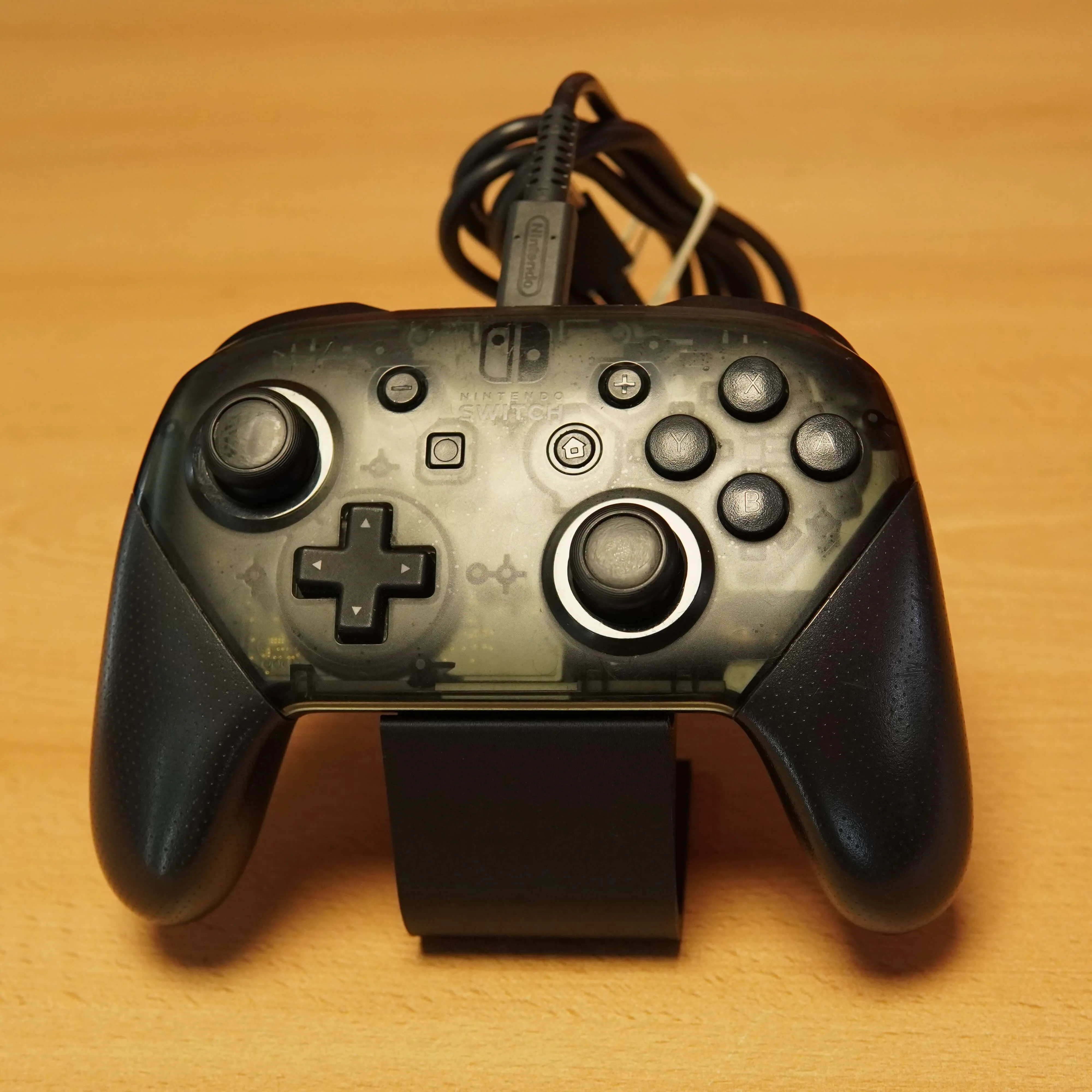 Pro Controller Wireless Nintendo Switch HAC-013, Negru - imagine 2