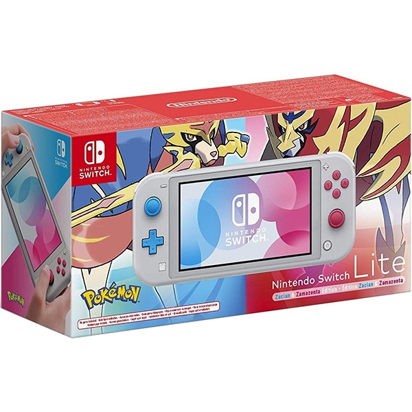 Consola Nintendo Switch Lite Pokemon Zacian And Zamazenta Limited Edition (Produs NOU!) - Garantie 24 LUNI