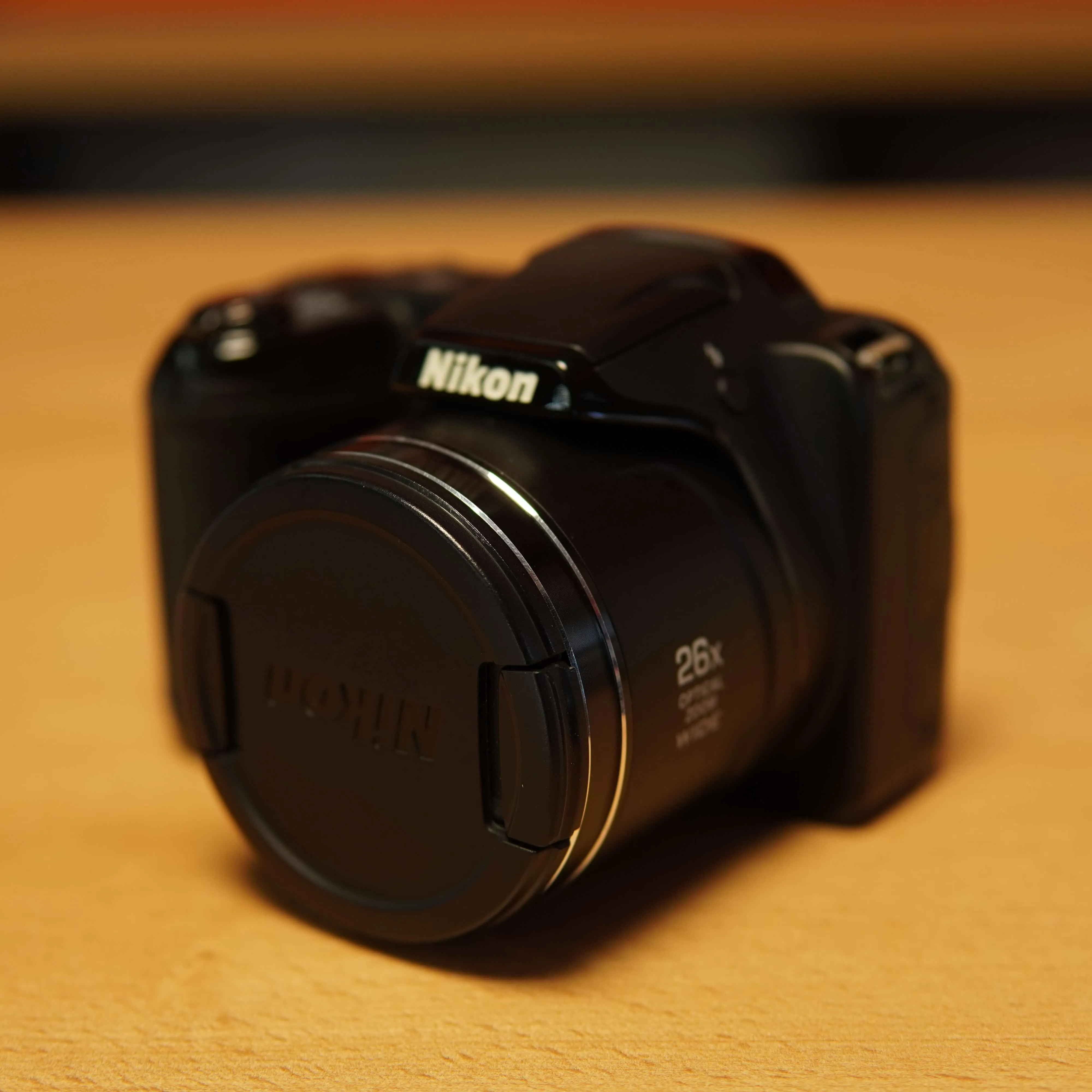 Aparat Foto Nikon Coolpix L330, 20.2 MP, 26x Zoom, Baterii AA, Negru - imagine 8