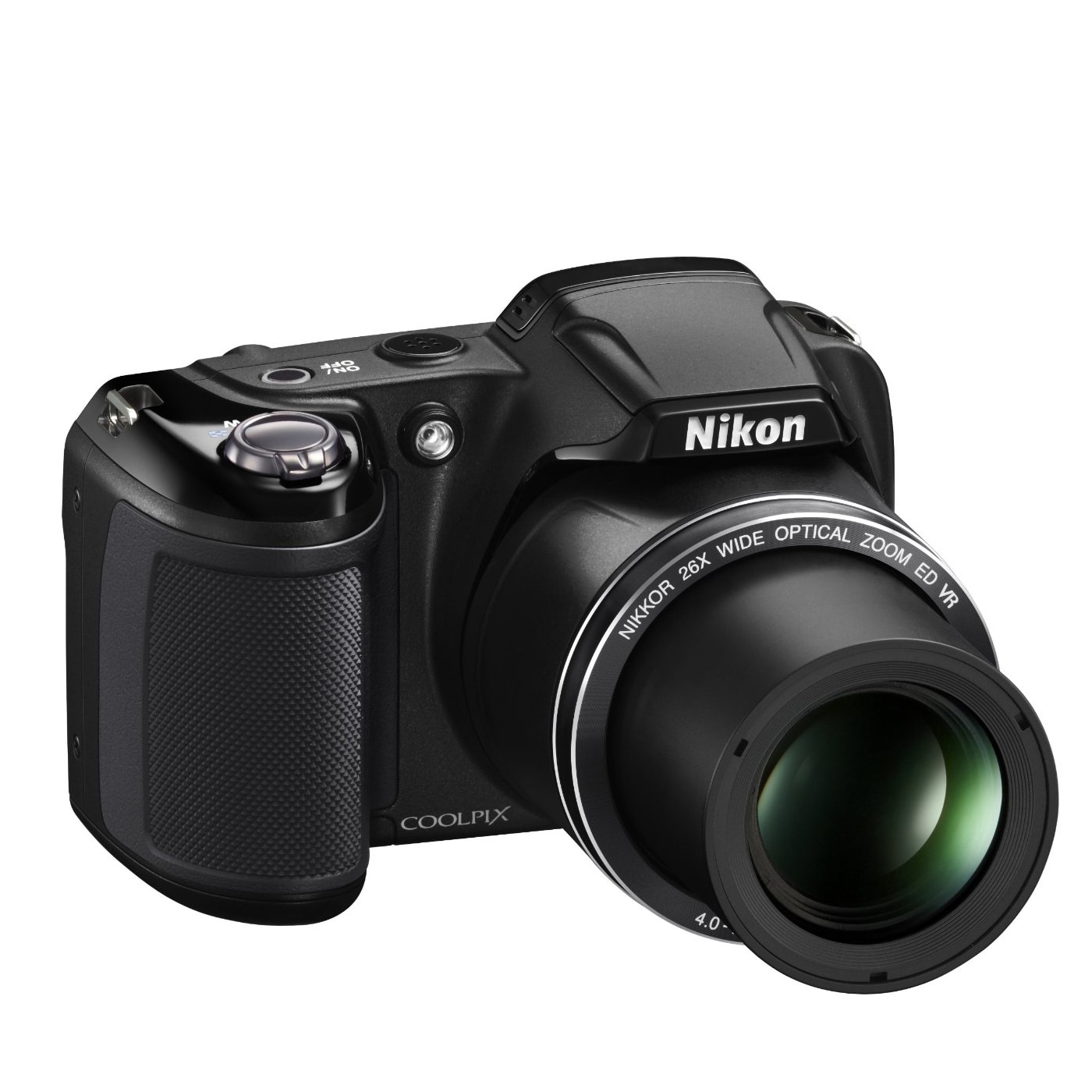 Aparat Foto Nikon Coolpix L330, 20.2 MP, 26x Zoom, Baterii AA, Negru - imagine 10