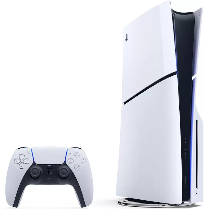 Consola SONY PlayStation 5 (PS5) Slim, Disk Edition, 1 Tb, Controller - imagine 3