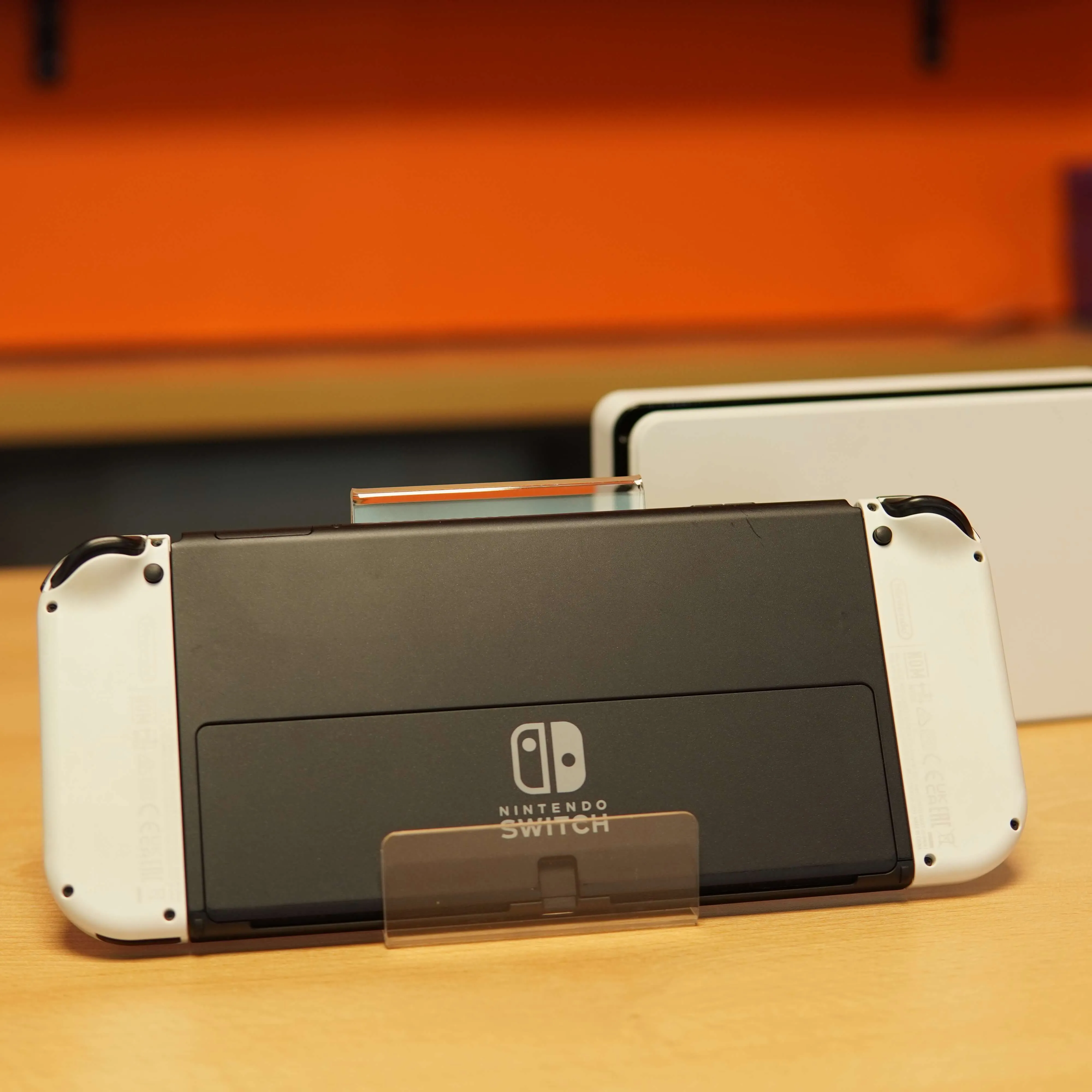 Consola Nintendo Switch OLED 64GB, Alb (Atentie descriere) - imagine 7