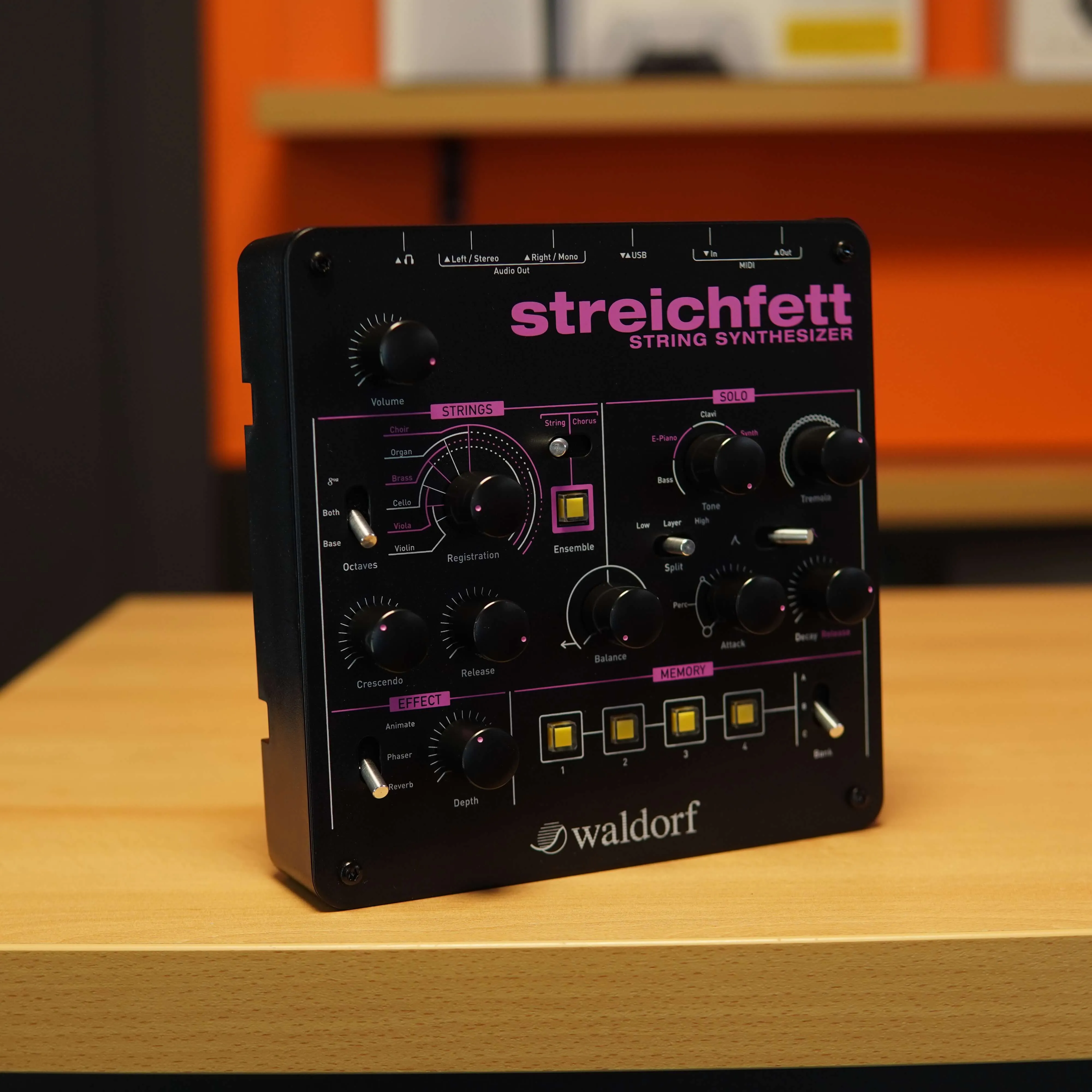 Sintetizator de Corzi și Vocoder Waldorf Streichfett - imagine 3