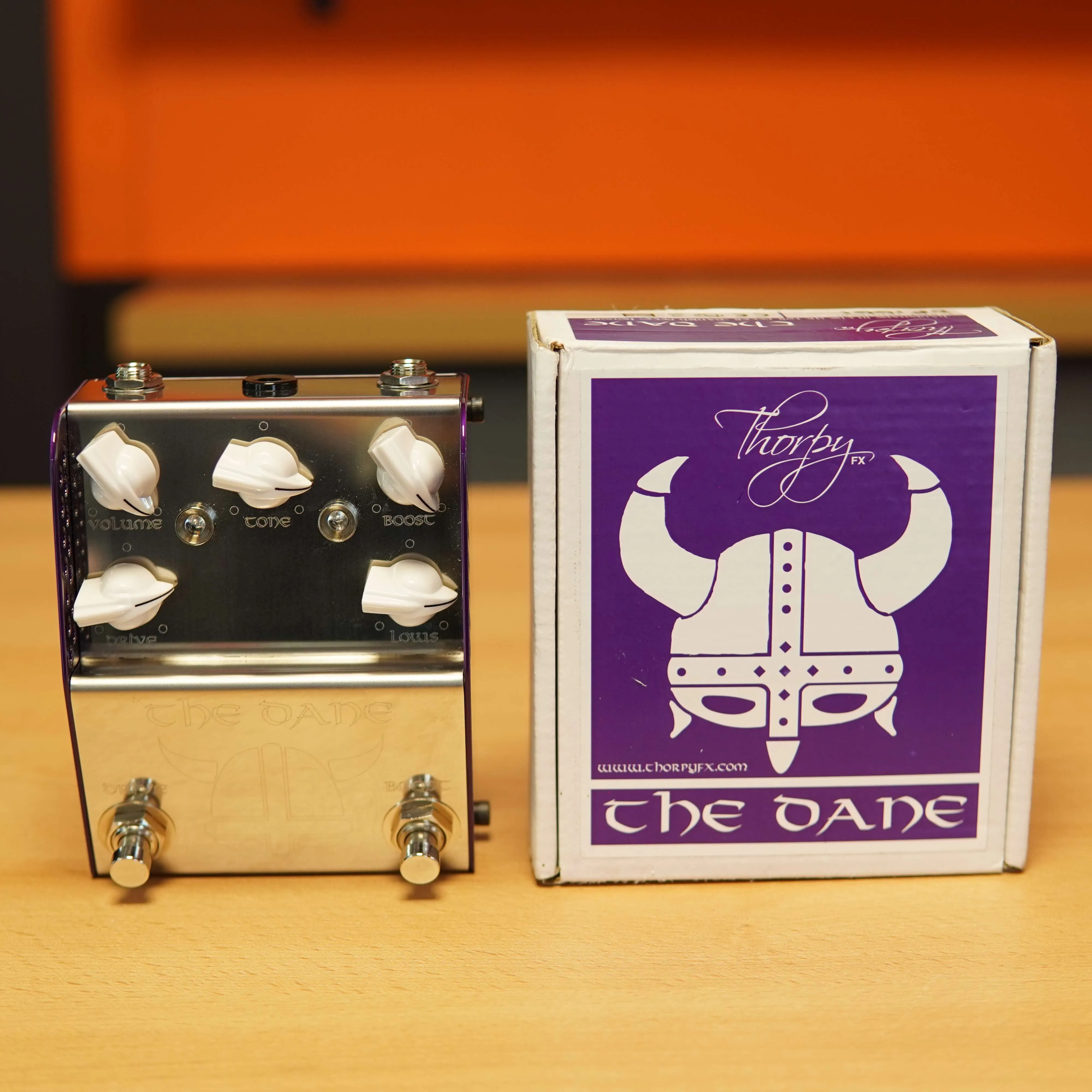 Pedala Overdrive și Boost ThorpyFX The Dane MKII - imagine 2