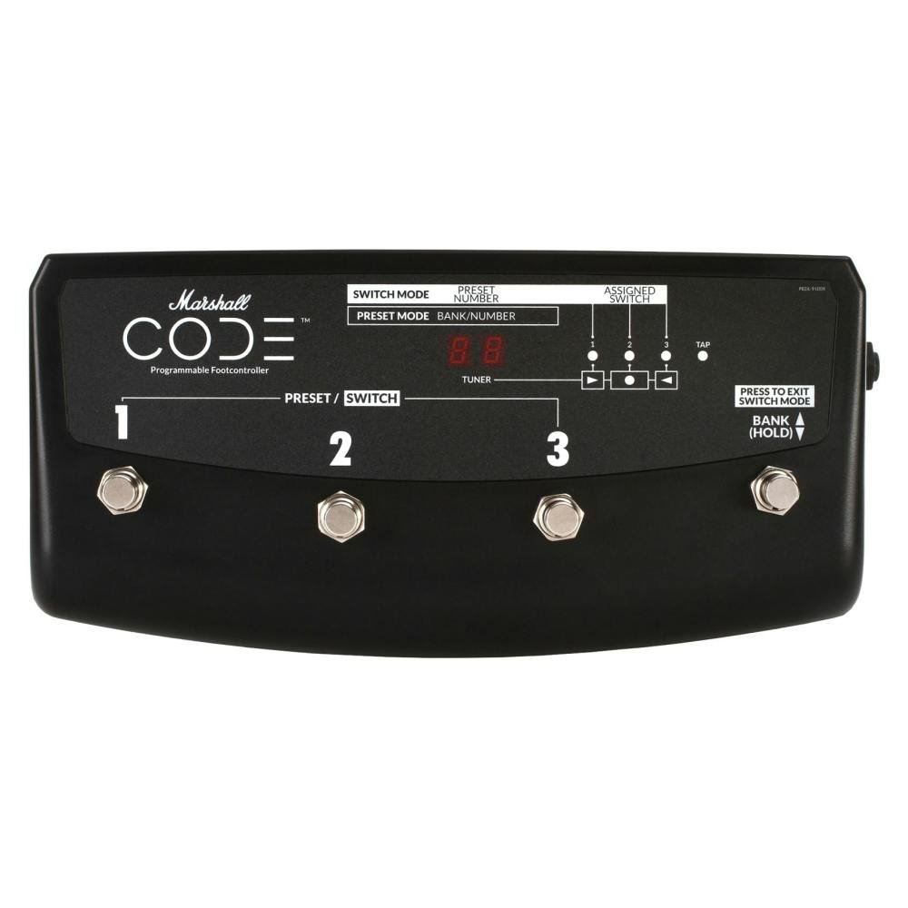 Pedala Marshall Footswitch CODE Series, Negru