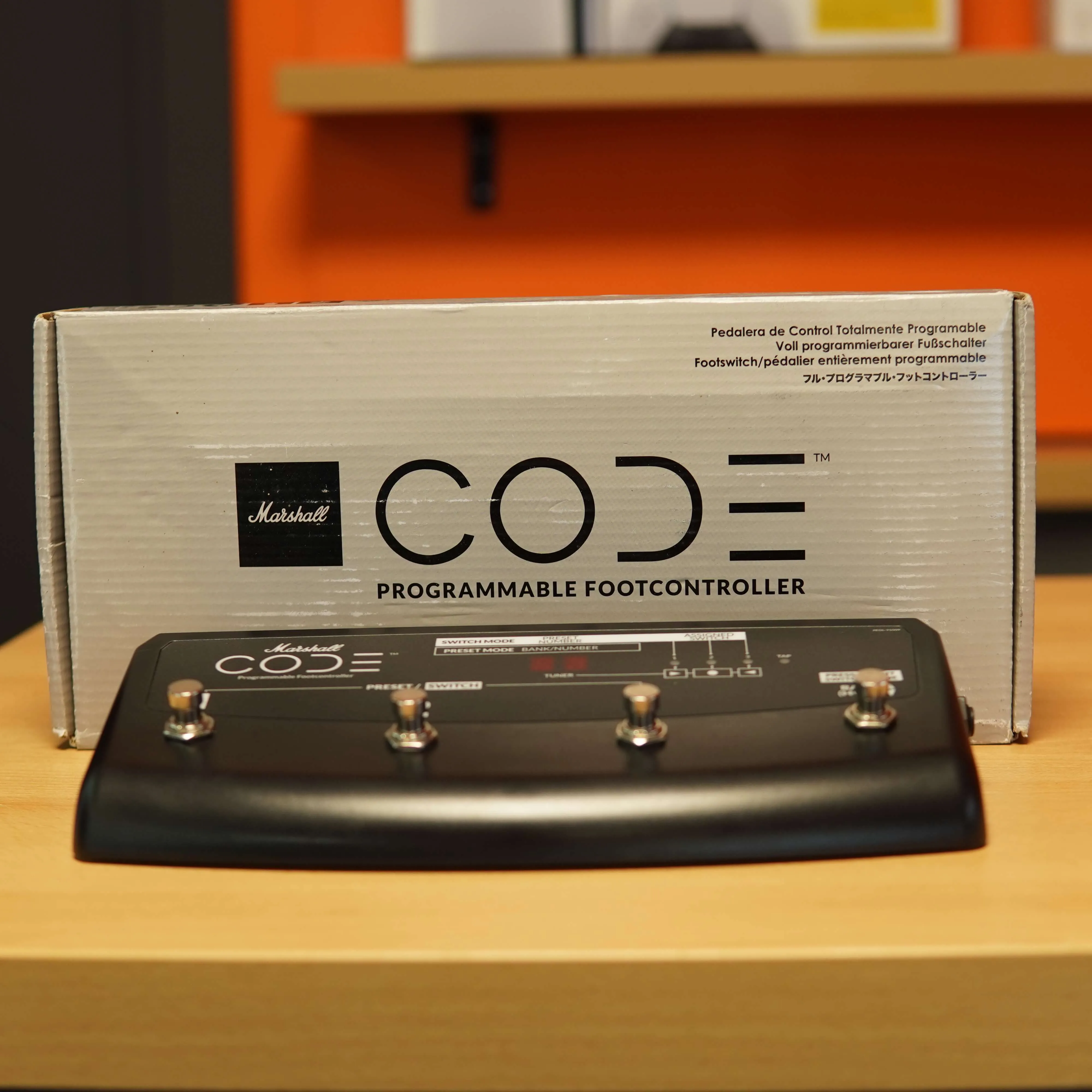 Pedala Marshall Footswitch CODE Series, Negru - imagine 2