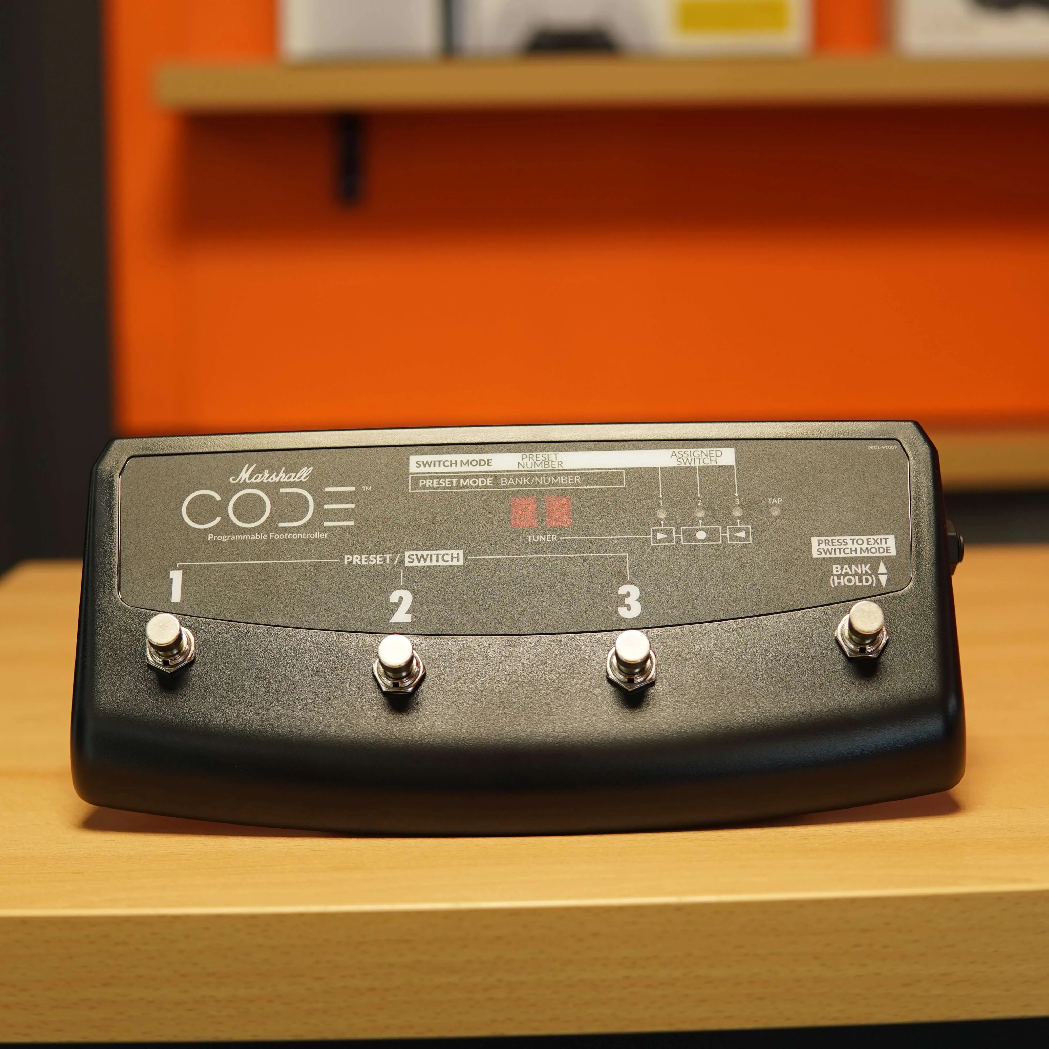 Pedala Marshall Footswitch CODE Series, Negru - imagine 3