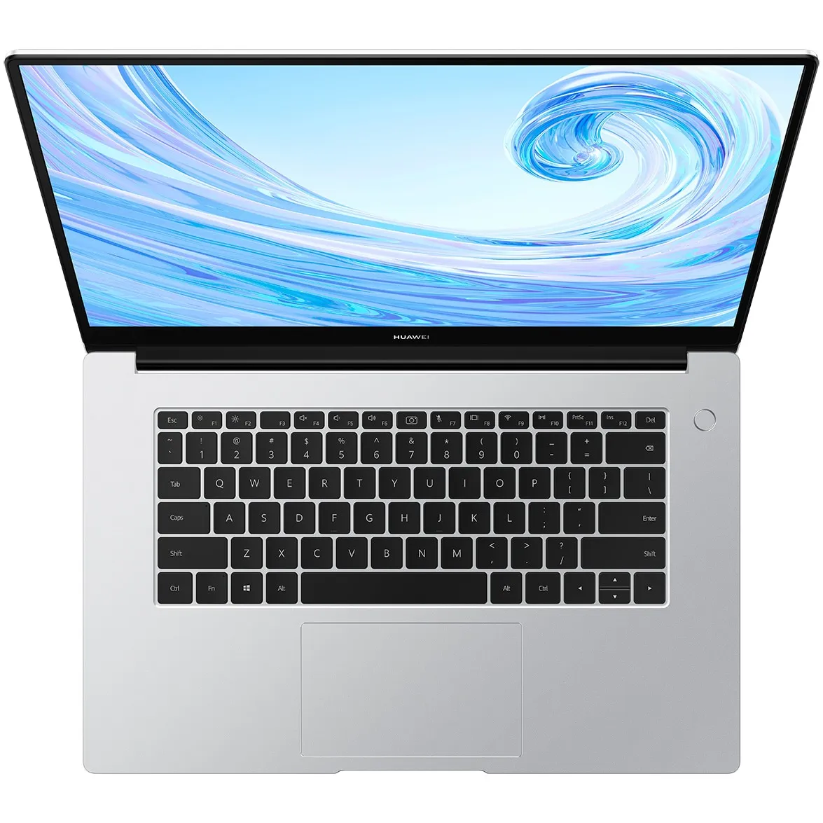 Laptop Huawei Matebook D15 BoB-WAI9Q, 15.6 inch FHD IPS, Intel Core i3-10110U, 8 Gb RAM, SSD 250 Gb, Intel UHD Graphics 620, HDMI, USB-C, Silver