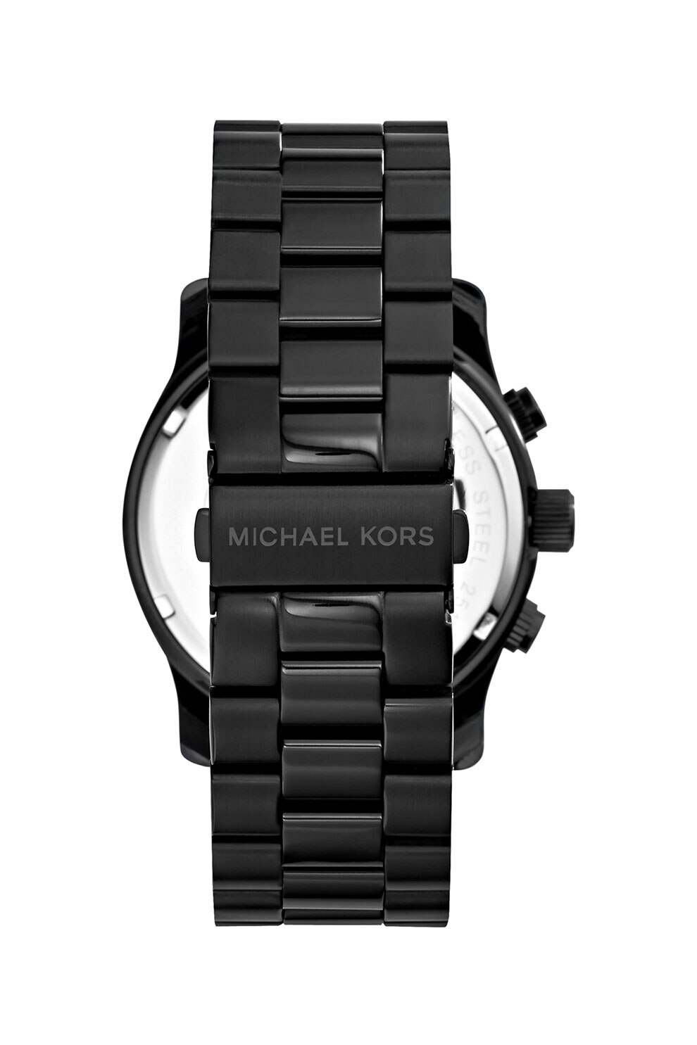 Ceas barbatesc Michael Kors Runway MK8157, 44mm, 10 ATM, Carcasa Si Bratara Otel Inoxidabil, Quartz, Analog, Negreu - imagine 2