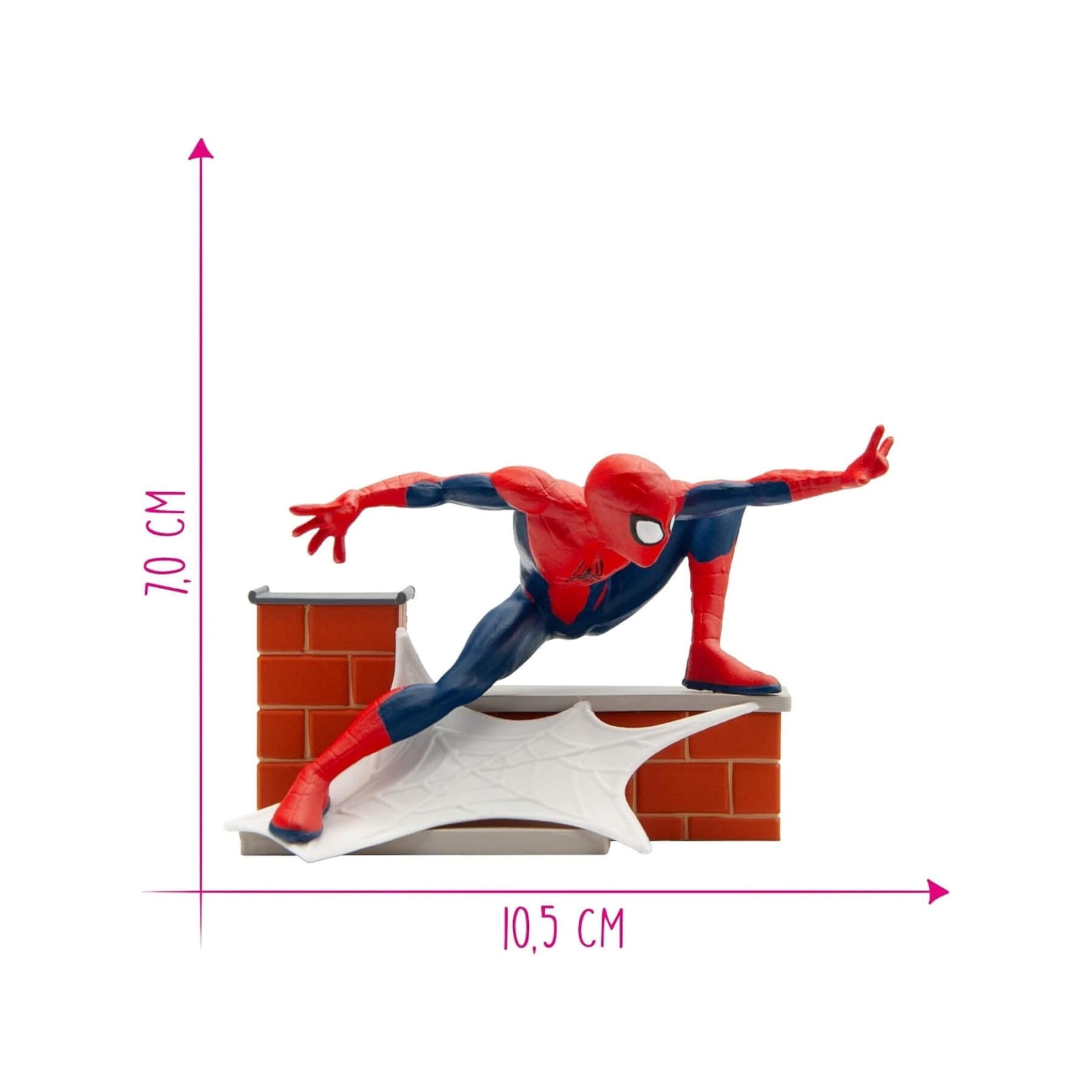 Figurina Bullyland Marvel Spiderman 11 cm 11334 - imagine 3