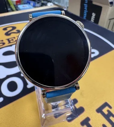 Smartwatch Huawei Watch GT 4 ARA-B19, 41 mm, 1.32 inch AMOLED, WR 5 atm, Light Gold, Blue Silicon Strap