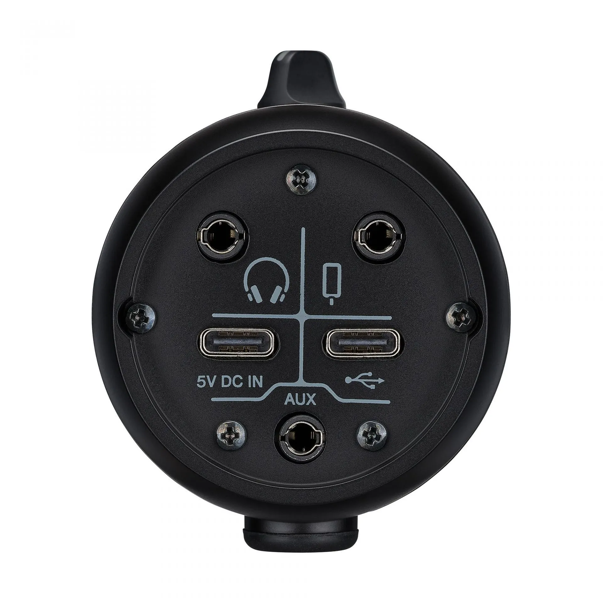 Microfon de studio Yamaha AG01, Cardioid, AUX, USB-C, pentru streaming, podcast, voice-over, Negru - imagine 3