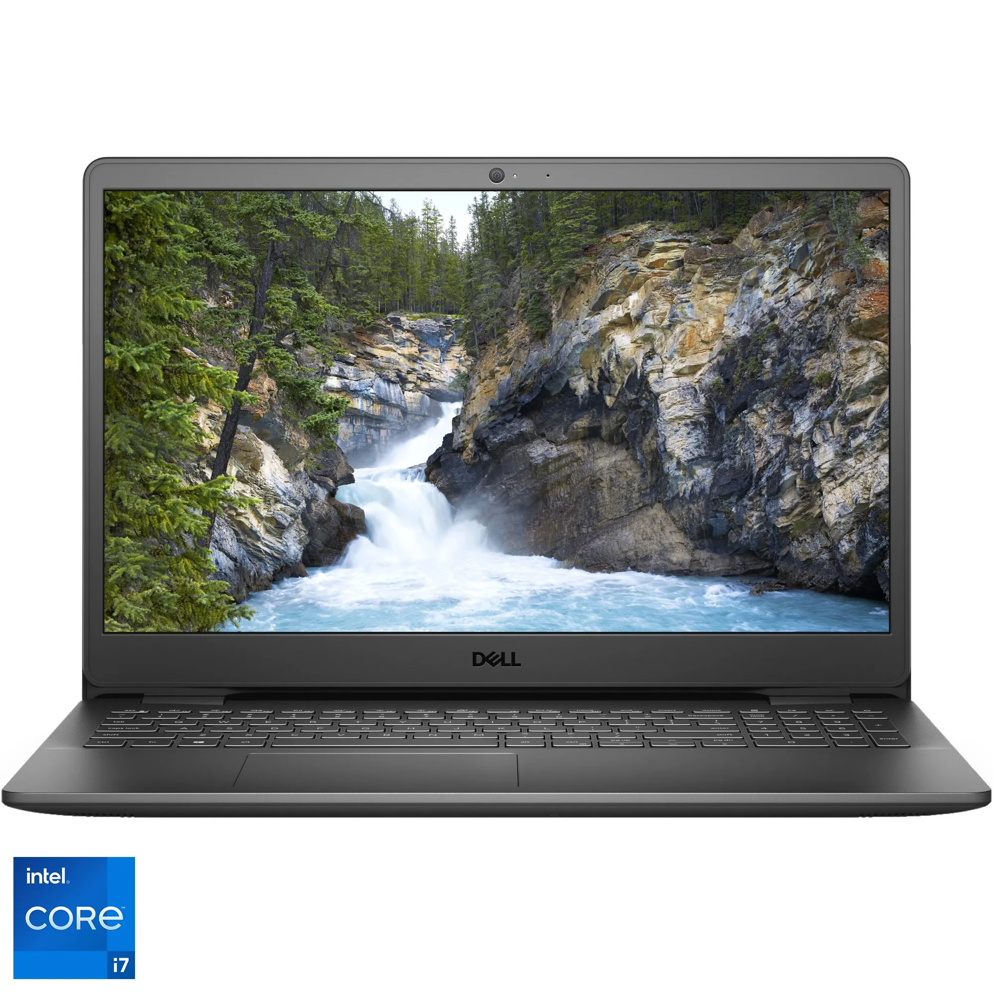 Laptop Dell Vostro 3500, Display 15.6 inch, FHD, Intel Core i7-1165G7, 4.7GHz, 16 Gb RAM DDR4, SSD 500 Gb, Intel Iris Xe Graphics, USB, HDMI, SD Card Reader, Ethernet, Silver