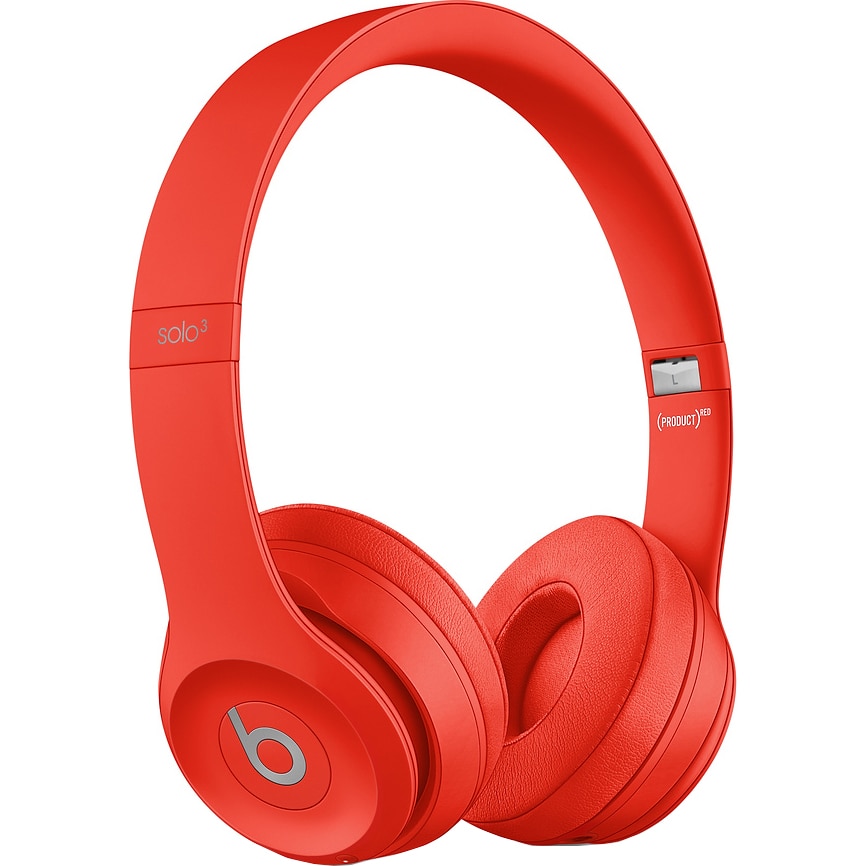 Casti audio Over-Ear Beats Solo 3 by Dr. Dre, Wireless, (Product)Red