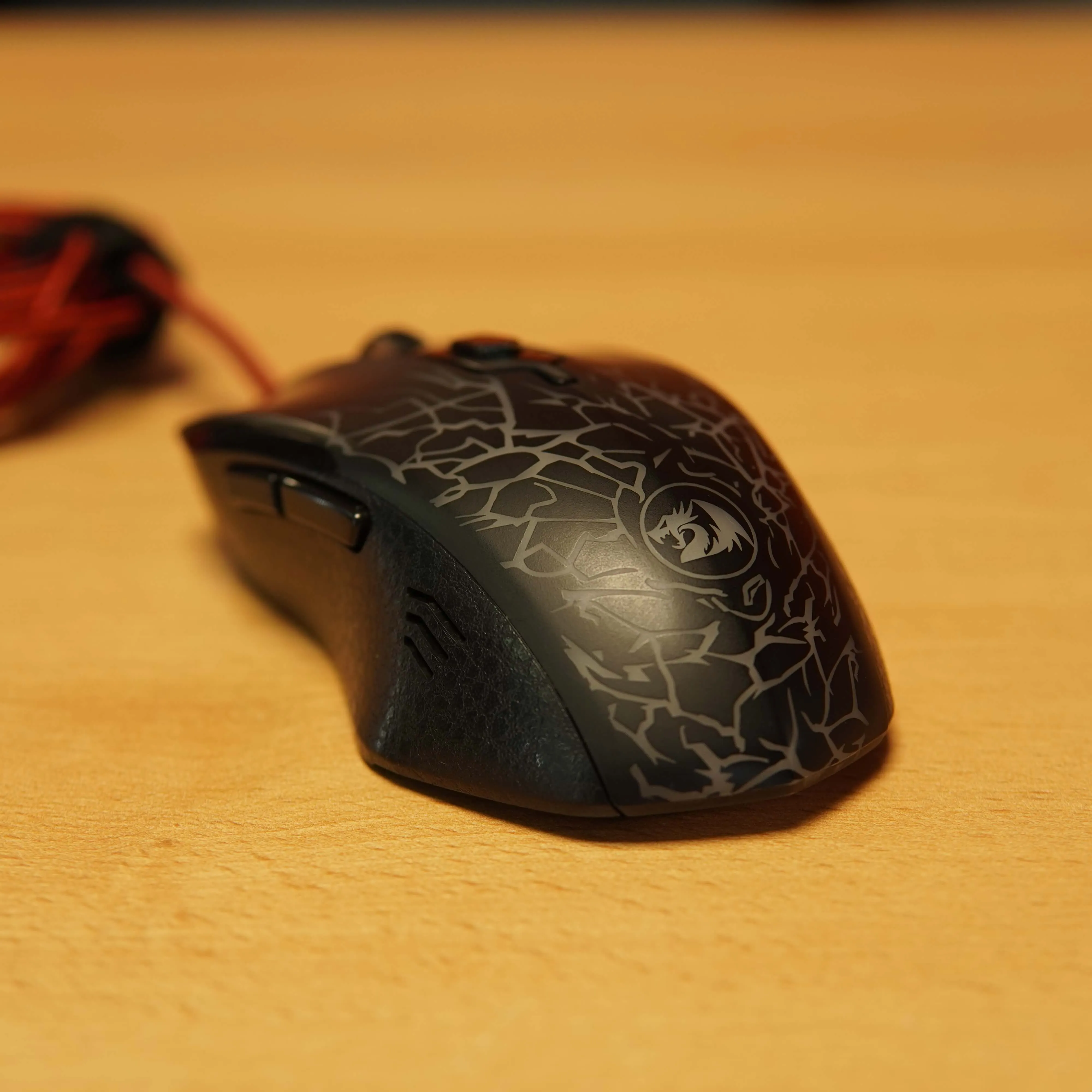 Mouse Gaming cu Fir Redragon Inquisitor M608 RGB, Rosu - imagine 4