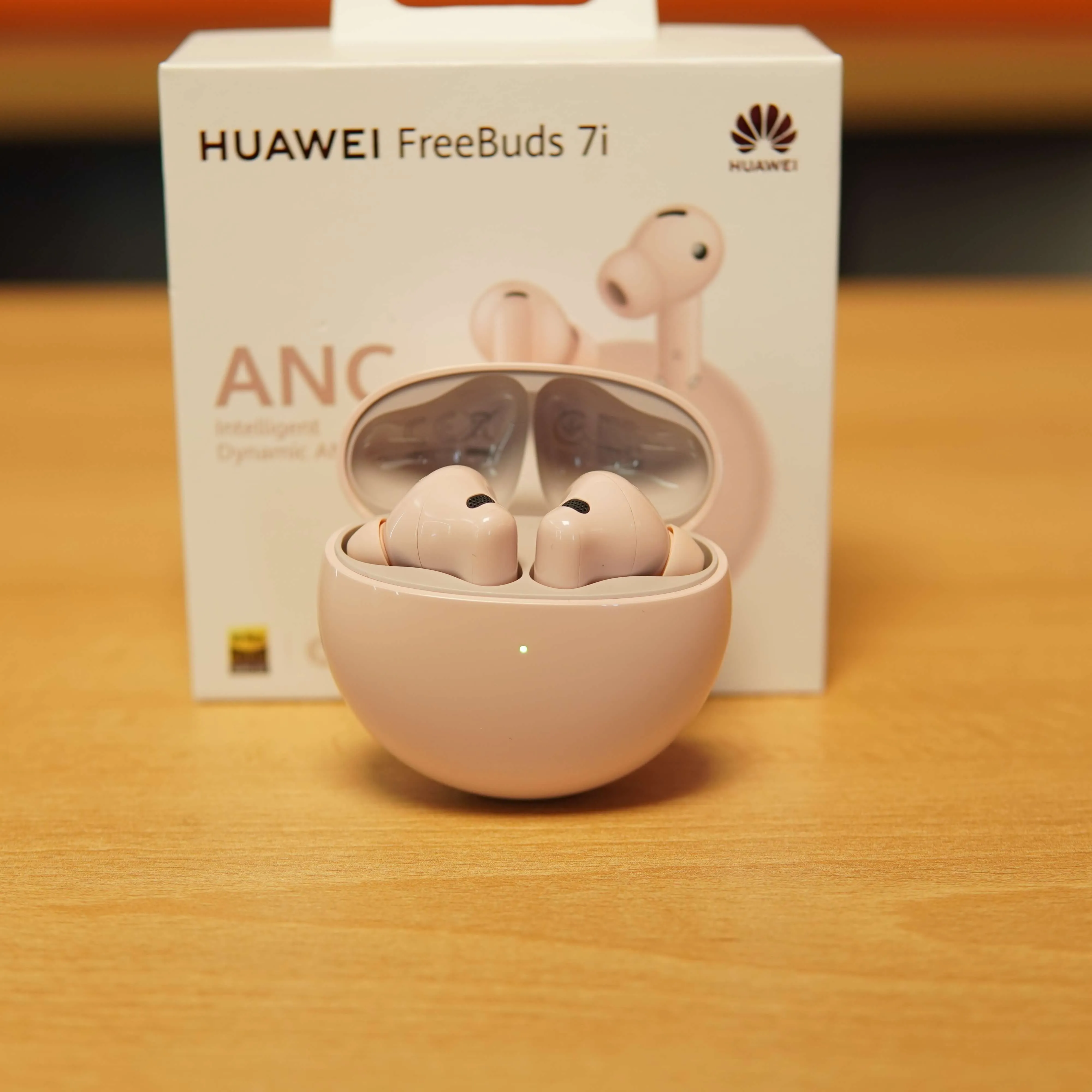 Huawei FreeBuds 7i, Bluetooth, ANC 4.0, T00025, Roz - imagine 3