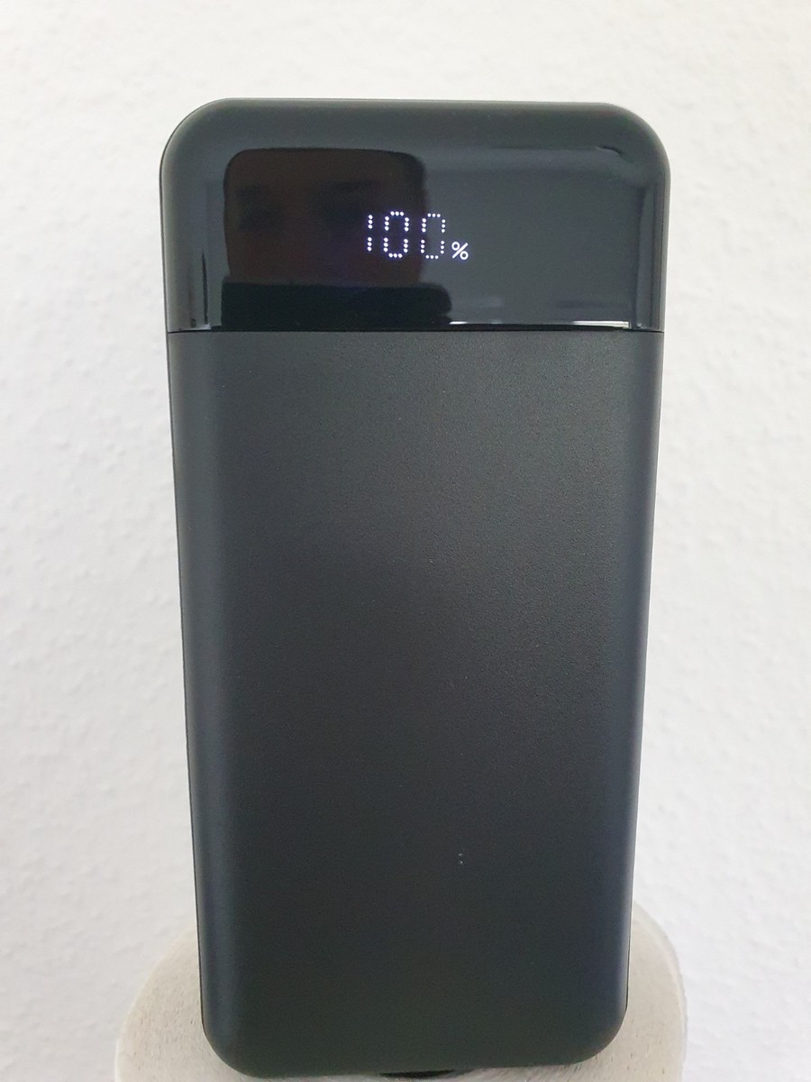 Baterie Externa Hinne HE780, 50.000 mAh, 22.5W, Display Digital, USB, Micro-USB, USB-C, Negru