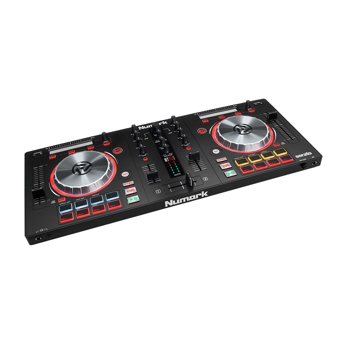 Consola 2 canale NUMARK MixTrack PRO FX, Serato DJ Lite, Intrare microfon, Sectiune de efecte