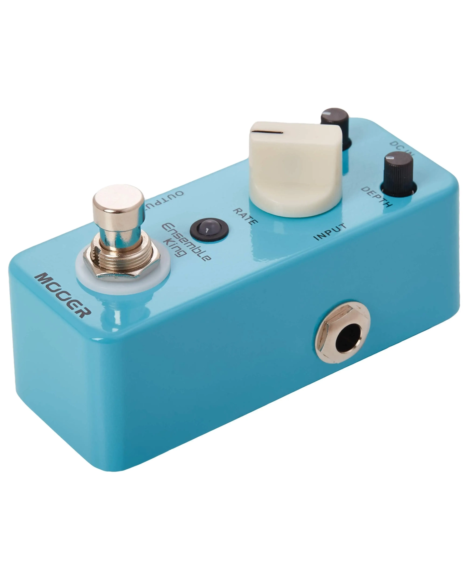 Pedala de efect MOOER Ensemble King, Chorus, Bypass, Adâncime/Depth, Nivel, Rată , Albastru - imagine 2