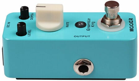 Pedala de efect MOOER Ensemble King, Chorus, Bypass, Adâncime/Depth, Nivel, Rată , Albastru - imagine 3