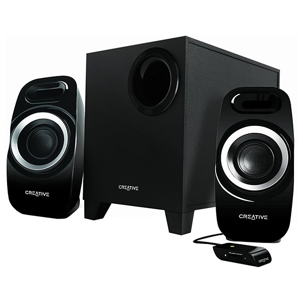 Boxe 2.1 Creative INSPIRE T3300, 27W RMS, Negru