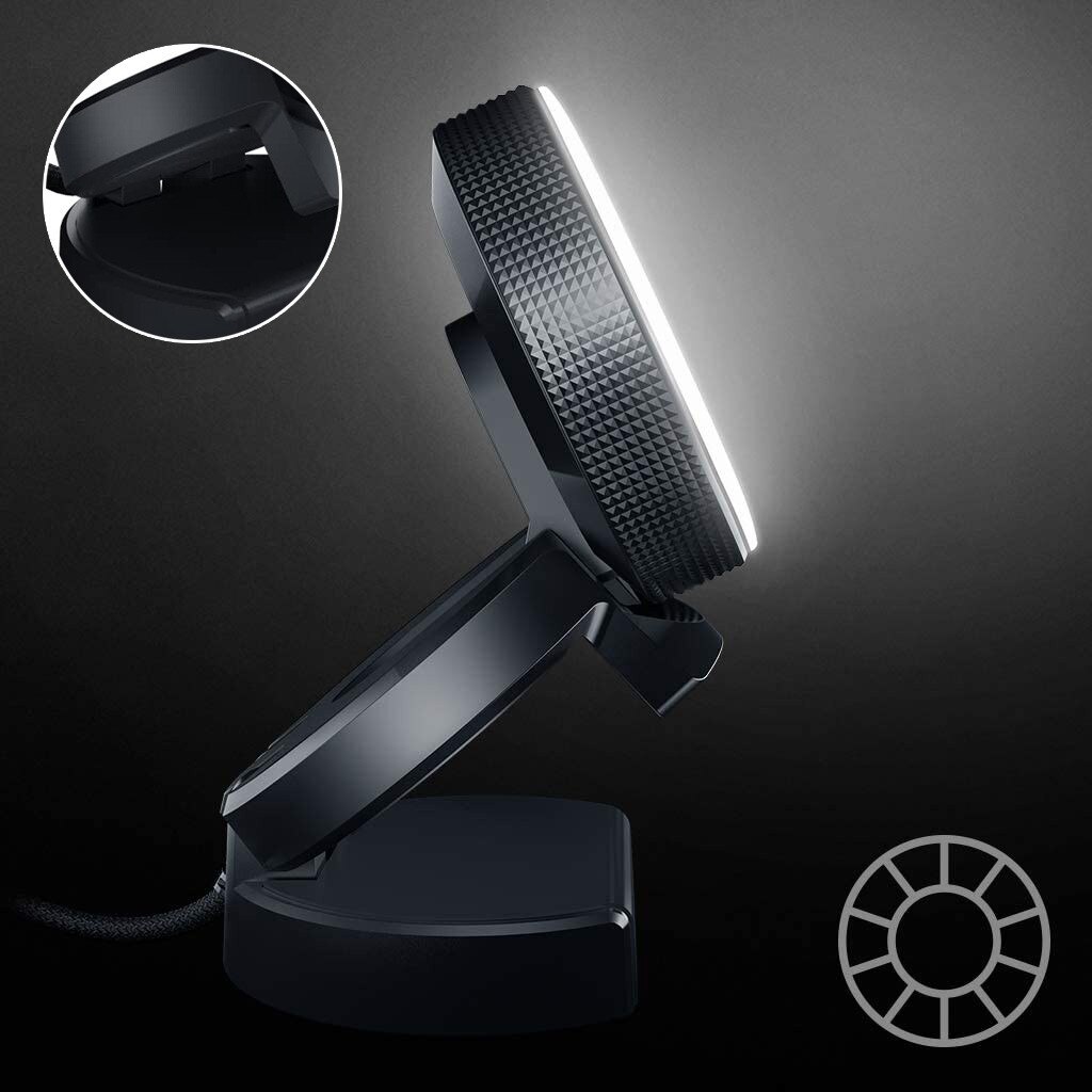 Camera web Razer Kiyo, Full HD 1080p, inel de lumina LED integrat, autofocus, USB (Produs NOU!) - Garantie 24 LUNI - imagine 3