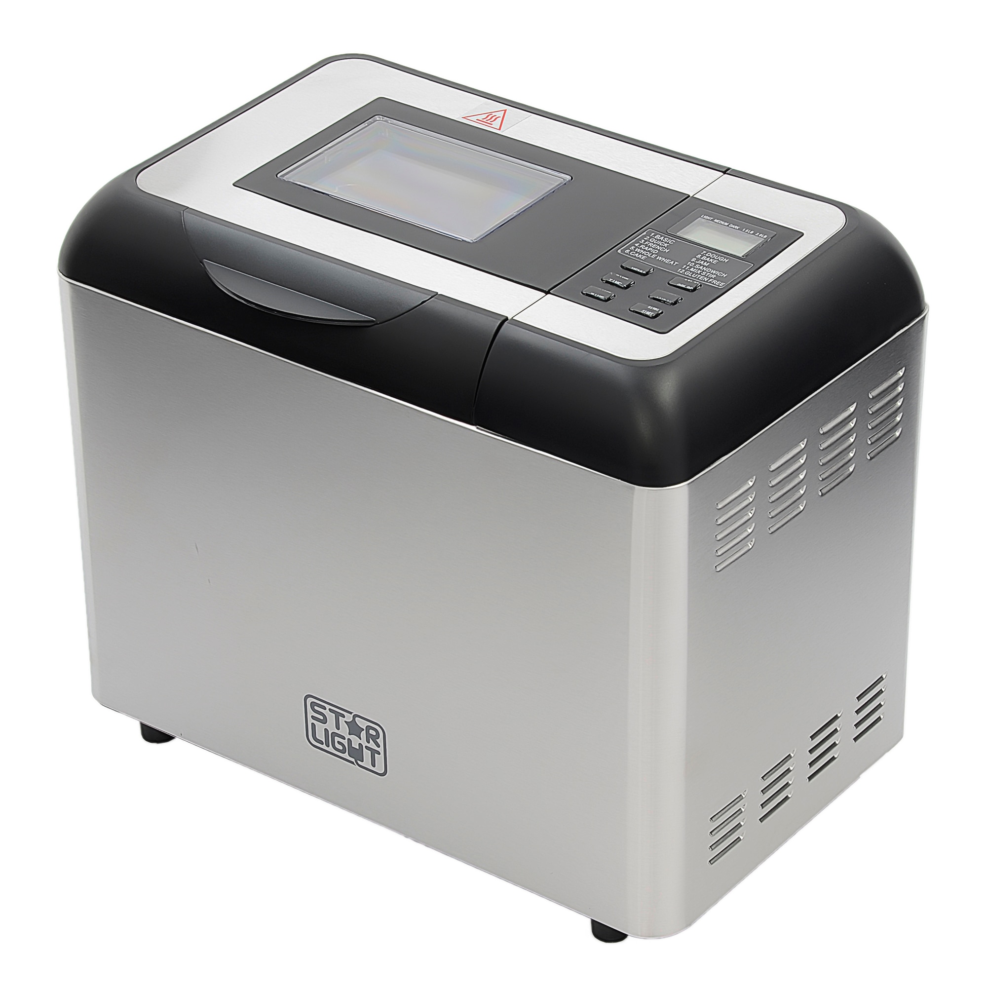 Masina de paine Star Light, Bread Maker MPD-700W, 700 W, Capacitate maximă: 900 de grame, 12 programe, 3 niveluri de rumenire
