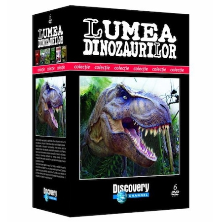 Colectia Lumea Dinozaurilor Discovery Channel, 6 DVD, Box set DVD - Filme