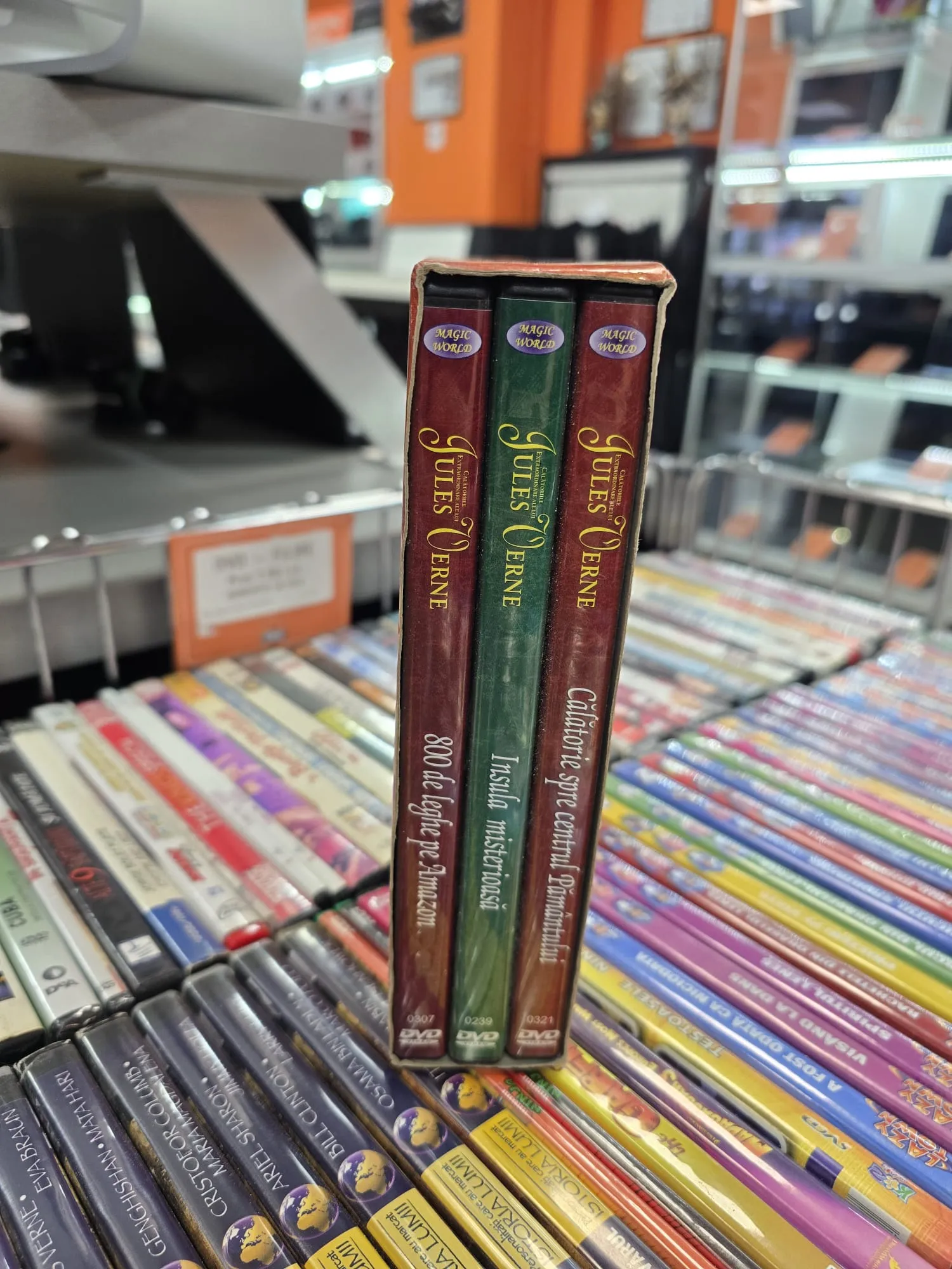Calatoriile extraordinare ale lui Jules Verne, Classics Collection, Box set DVD - Filme - imagine 2