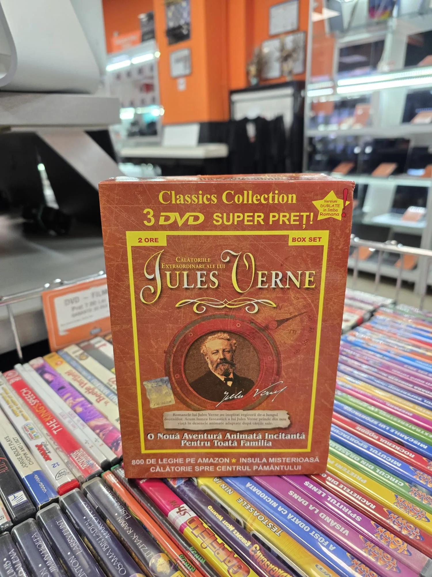 Calatoriile extraordinare ale lui Jules Verne, Classics Collection, Box set DVD - Filme