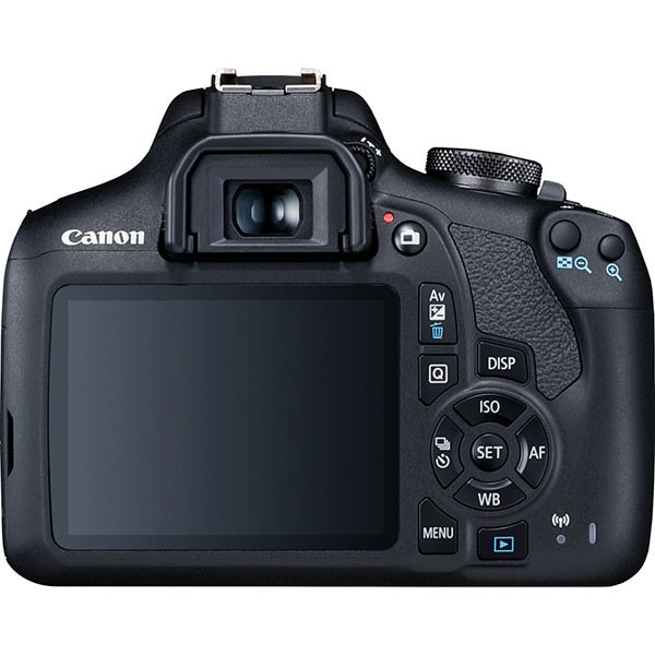 Aparat foto DSLR Canon EOS 2000D, 24.1 Mp, USB, Wi-Fi, GPS, NFC, Mini HDMI + Obiectiv EF-S 18-55mm IS II - imagine 3