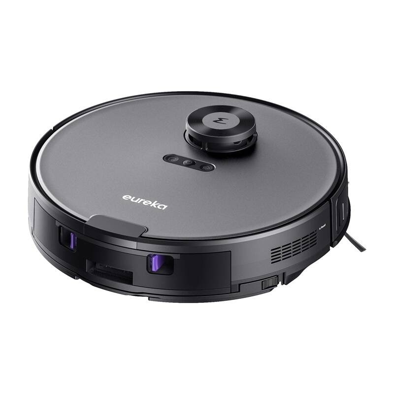 Robot curatare EUREKA E10s, 4000Pa, Autonomie 180 min, Capacitate recipient praf 2L, 5200mAh, Control vocal, Negru - imagine 2