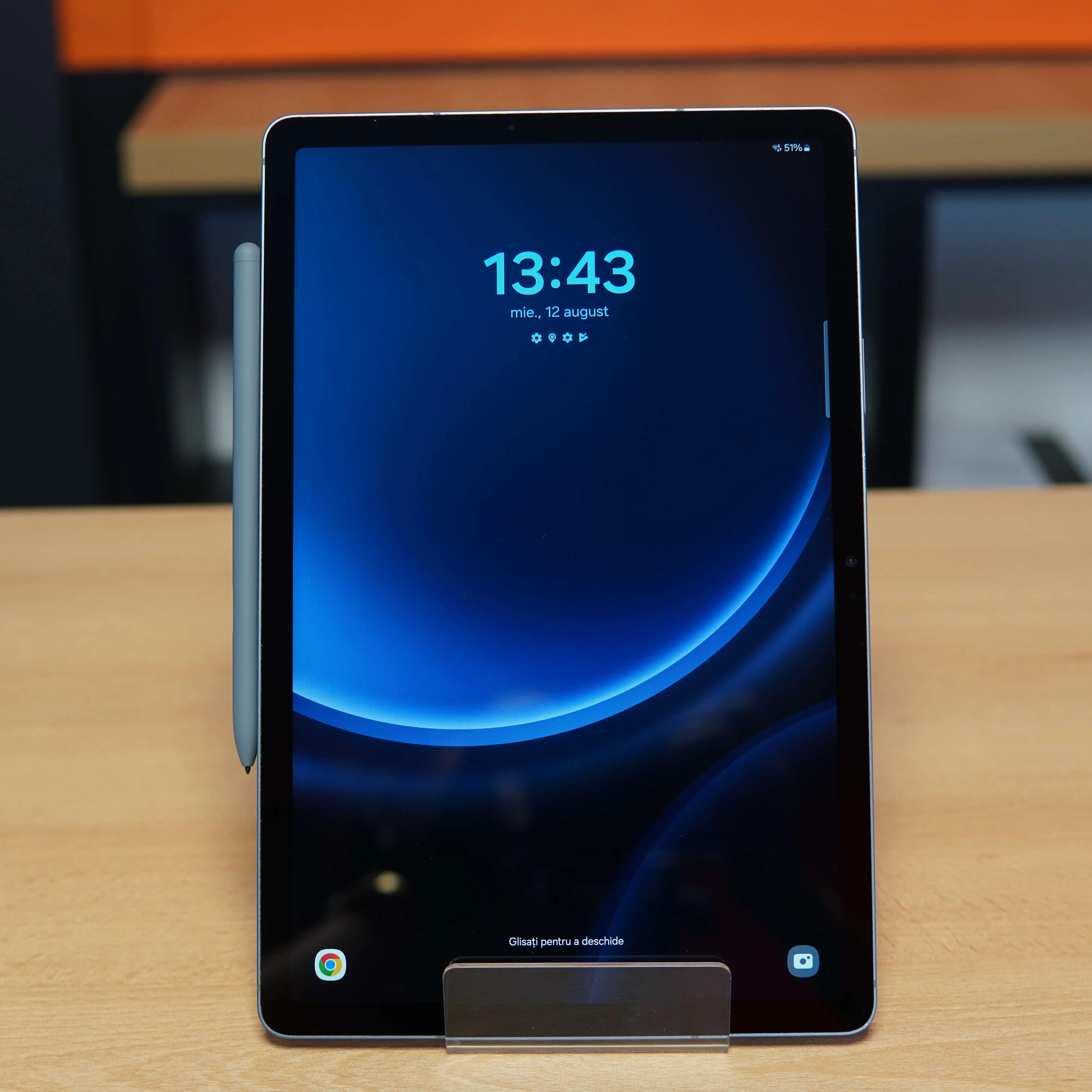 Samsung Galaxy Tab S9 FE 128 GB, Gray - imagine 2